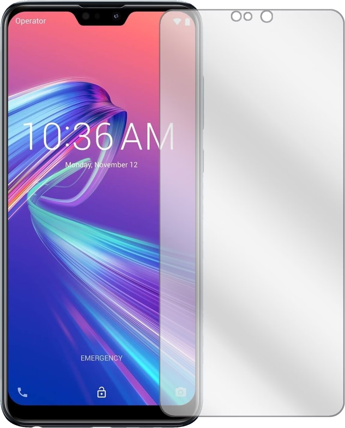Dipos Pellicola Privacy 4 Lati Per ASUS ZenFone Max Pro (M2) - Made In Germany