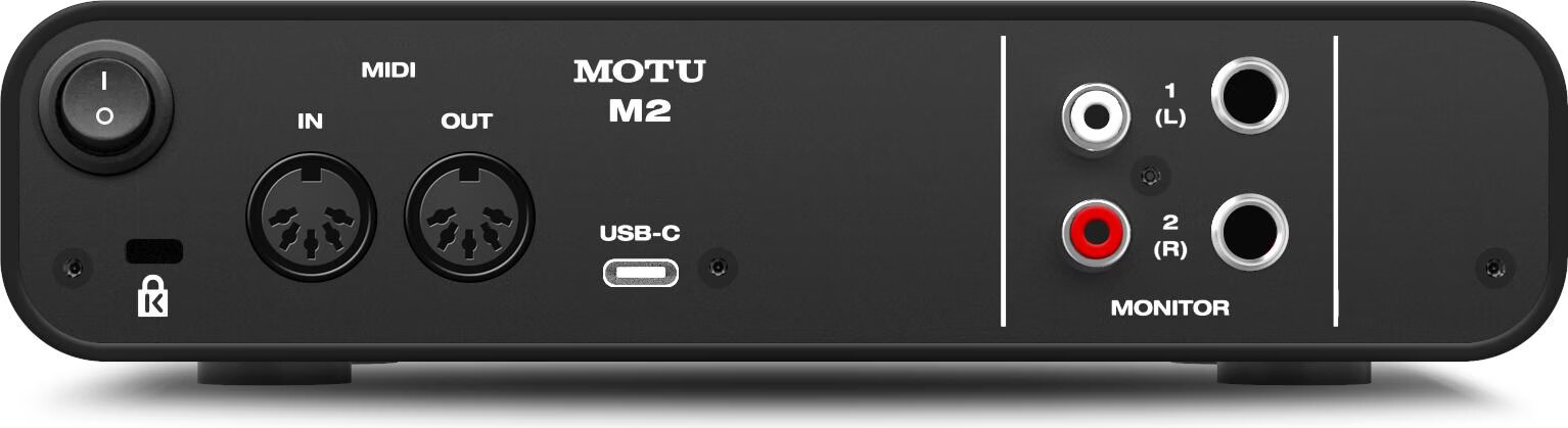 DTM・DAW MOTU M2 USB-DAC MOTU M2 USB-C Audio Interface | Sweetwater