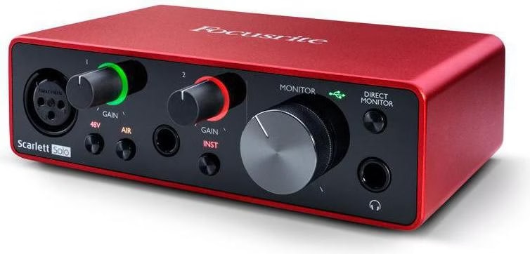 Focusrite Scarlett Solo 3rd Gen - kaufen bei Digitec