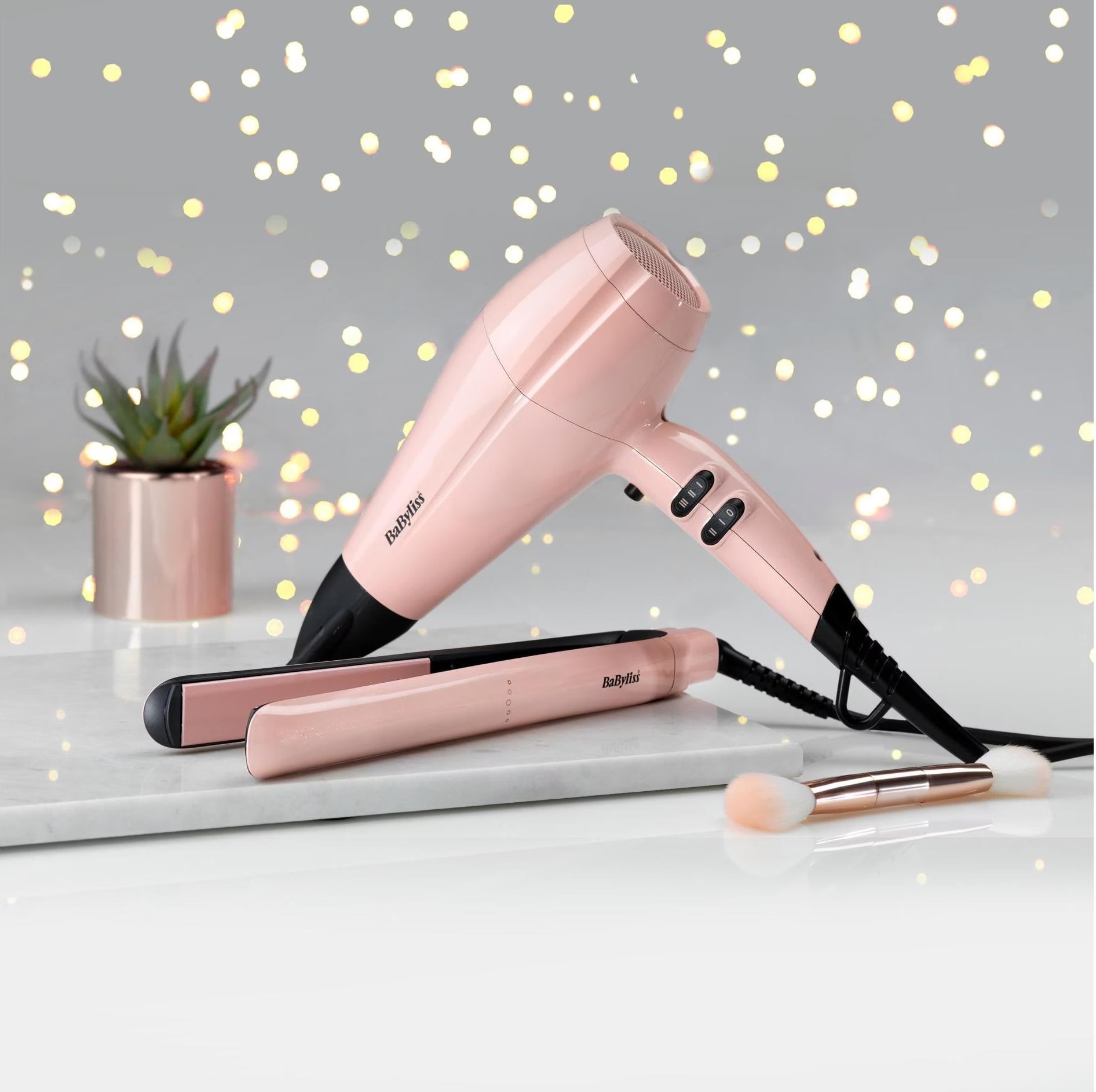 Babylisspro Babyliss Rose Blush 235 Hair Straightener Babyliss Pro