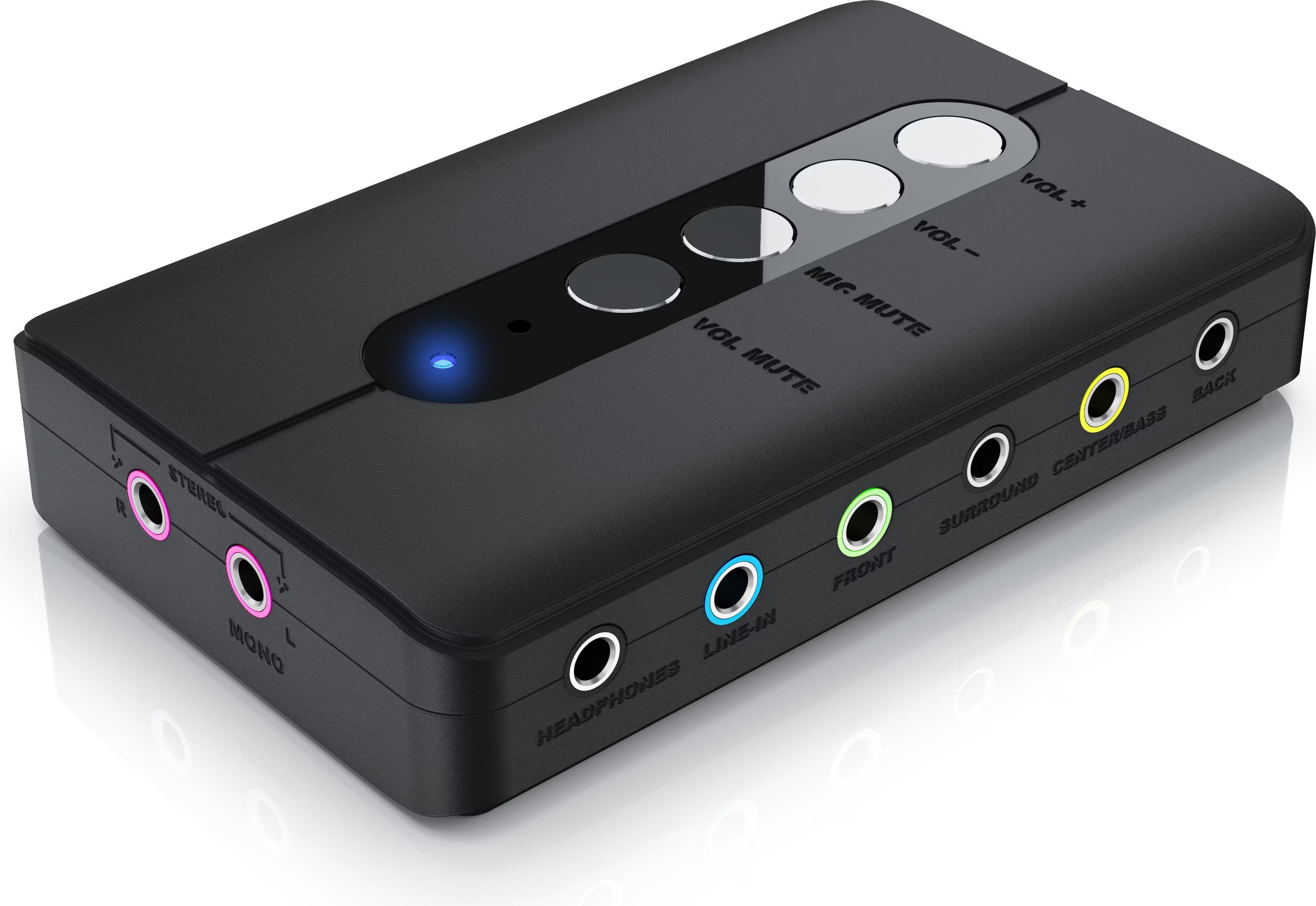 Adattatore Audio USB Esterno Adattatore Virtual 7.1 CH USB 2.0 Mic Audio Audio Audio Microfono Da 3,5 Mm Convertore Da 153,01 € | DHgate - Foto 4