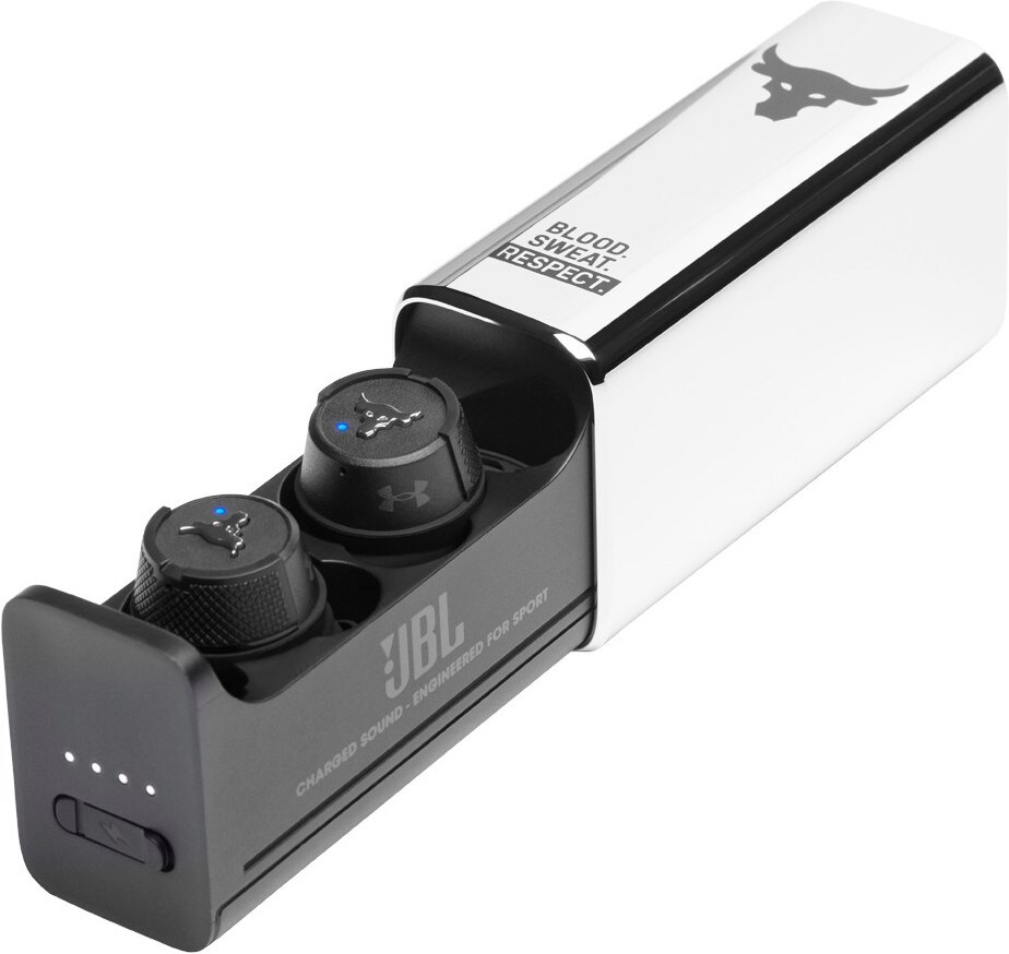 Under Armour Project Rock True Wireless Sport In-Ear-Kopfhörer, Schwarz :  Amazon.de: Elektronik & Foto