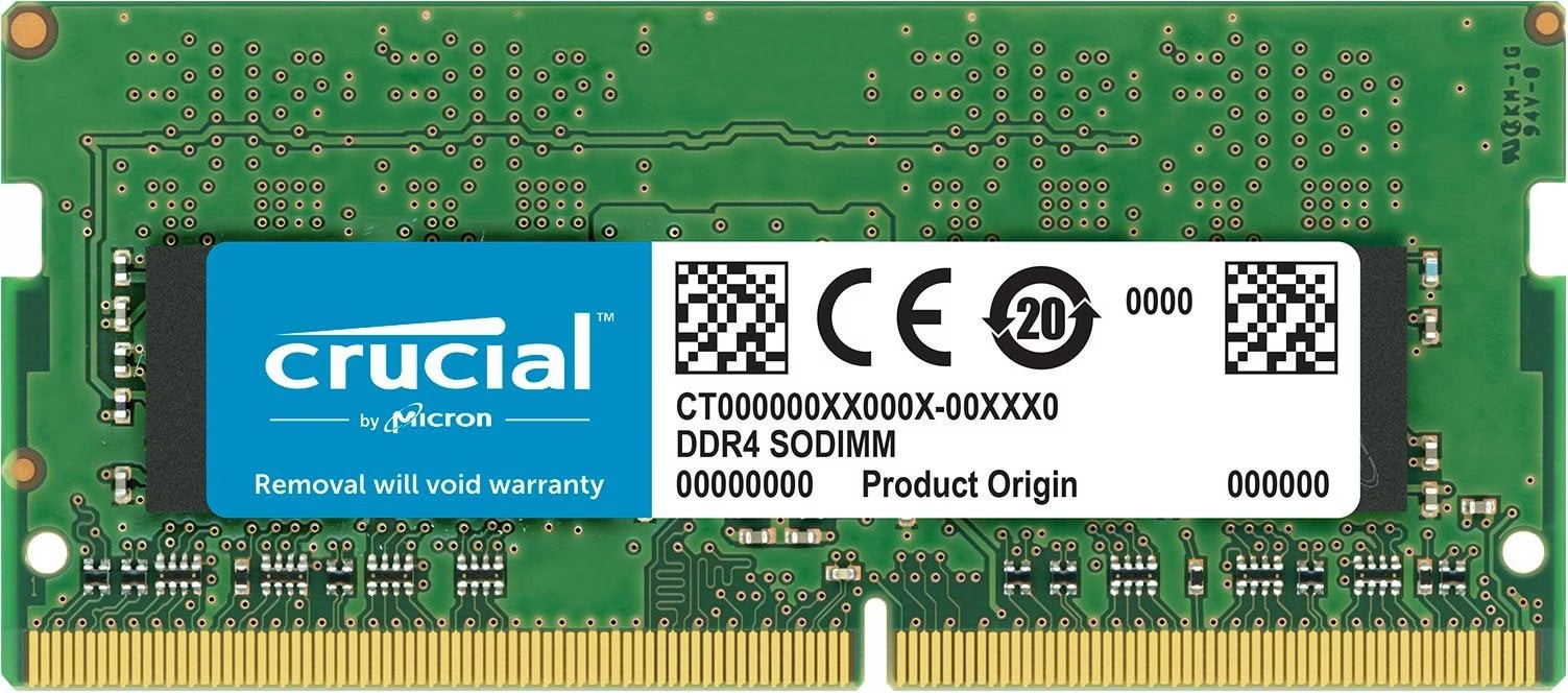 Crucial Laptop Memory (1 x 16GB, 2400 MHz, DDR4-RAM, SO-DIMM