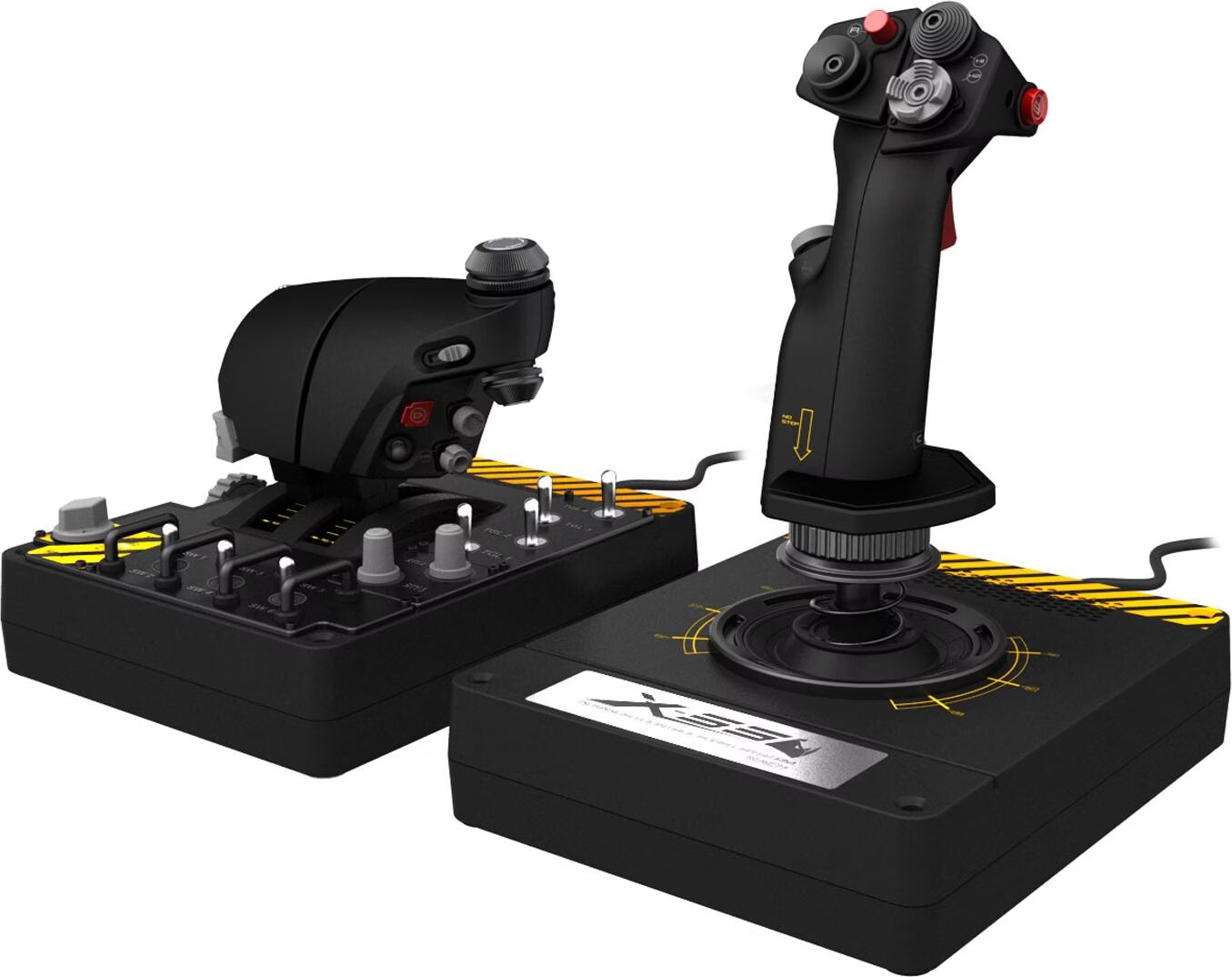 Saitek X-55 RHINO HOTAS.SYSTEM 元箱付き Saitek X-55 RHINO HOTAS.SYSTEM 元箱付き