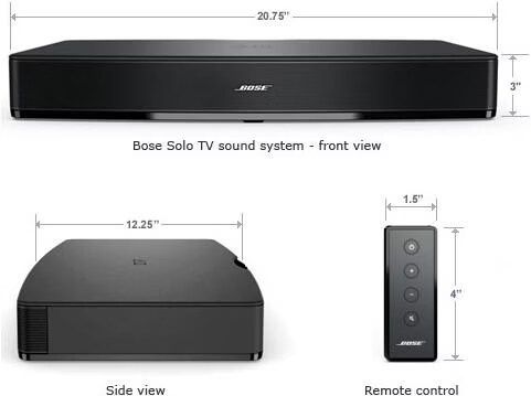 Bose SOLO - TV Sound System für TVs bis 32