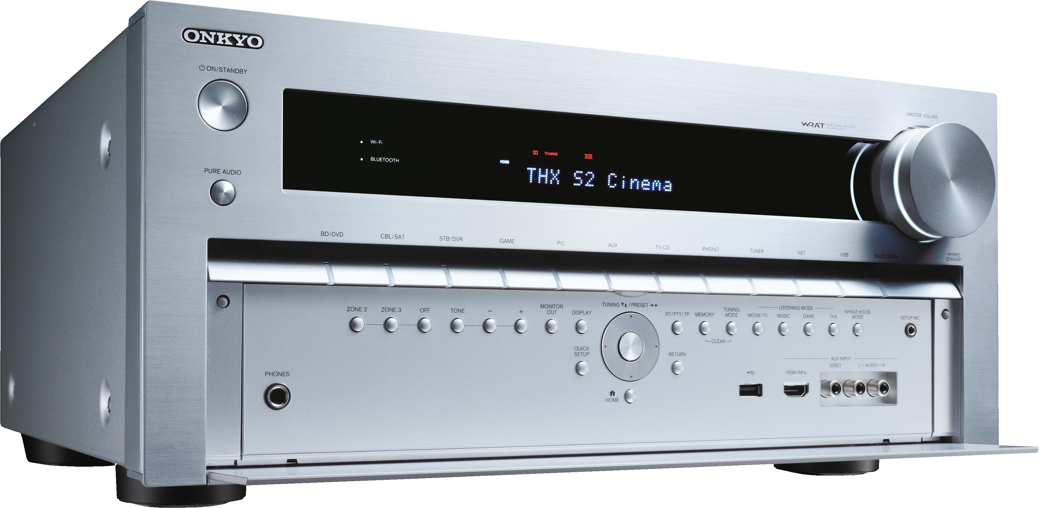 商品画像：TX-NR838(B)｜ONKYO AVレシーバー 7.1ch ハイレゾ音源/Dolby 4