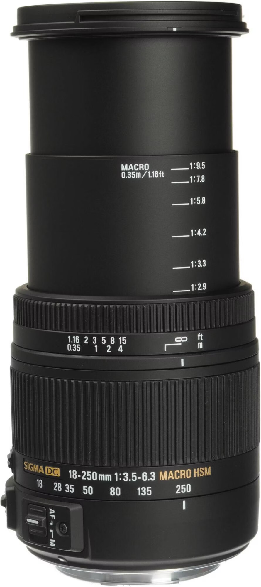 Sigma 18-250mm, f/3.5-6.3 DC Makro OS HSM, Canon EF-S - Digitec