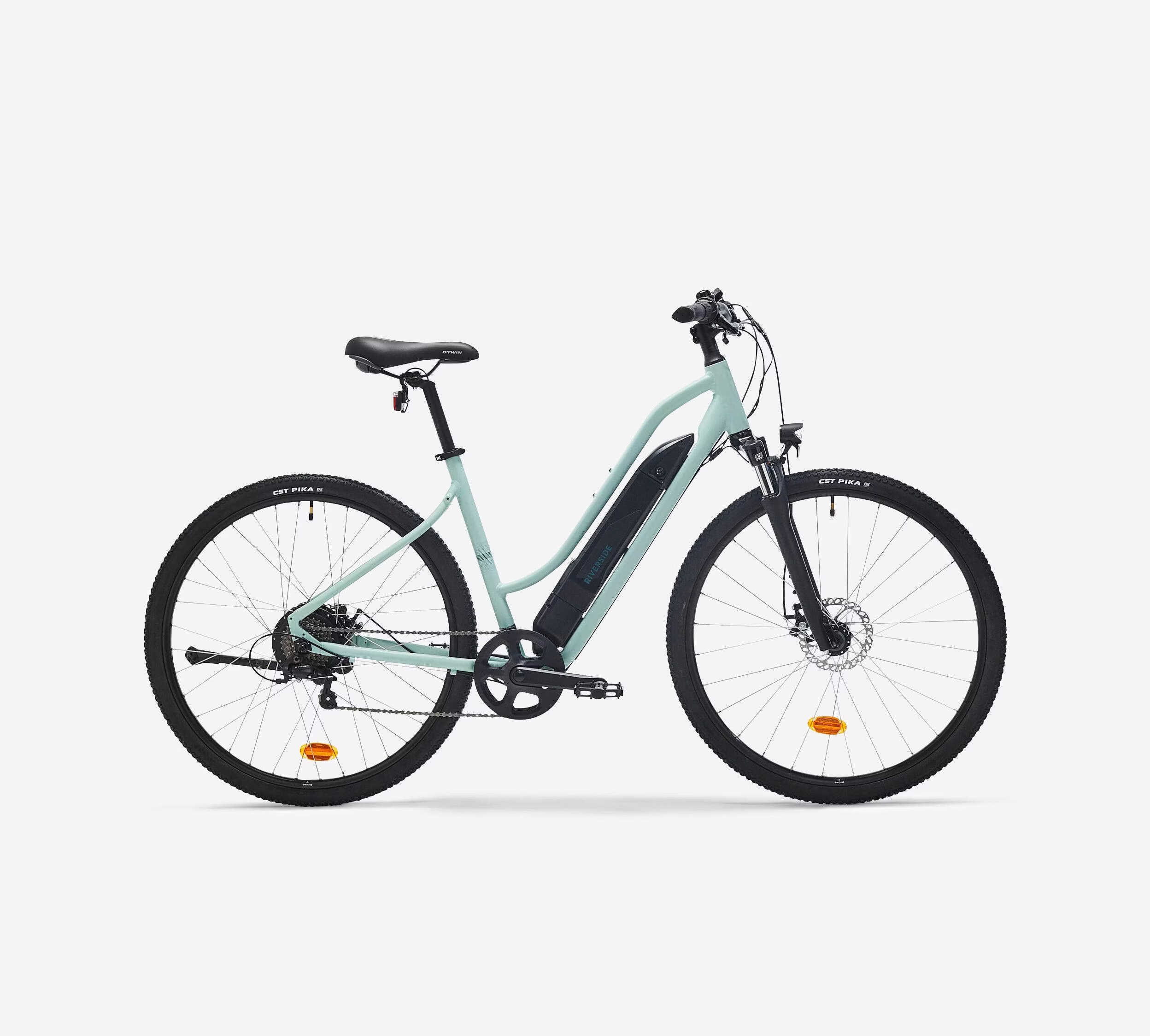 Riverside 500 E Vlo Tout Velo Electrique Decathlon Riverside