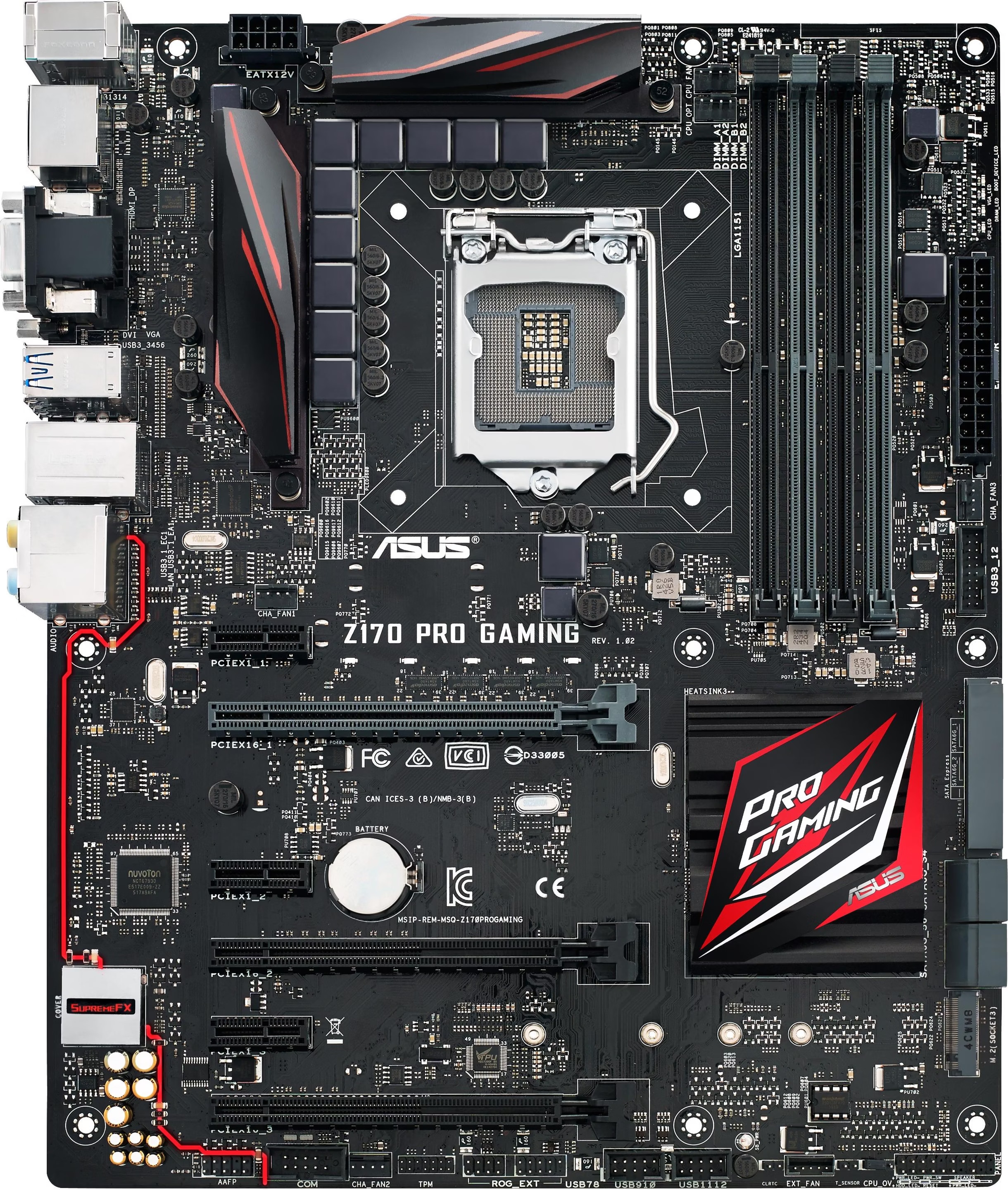 Intel Z170 Asus Z170 Pro Gaming Aura Specs Z170 Pro Gaming Specs