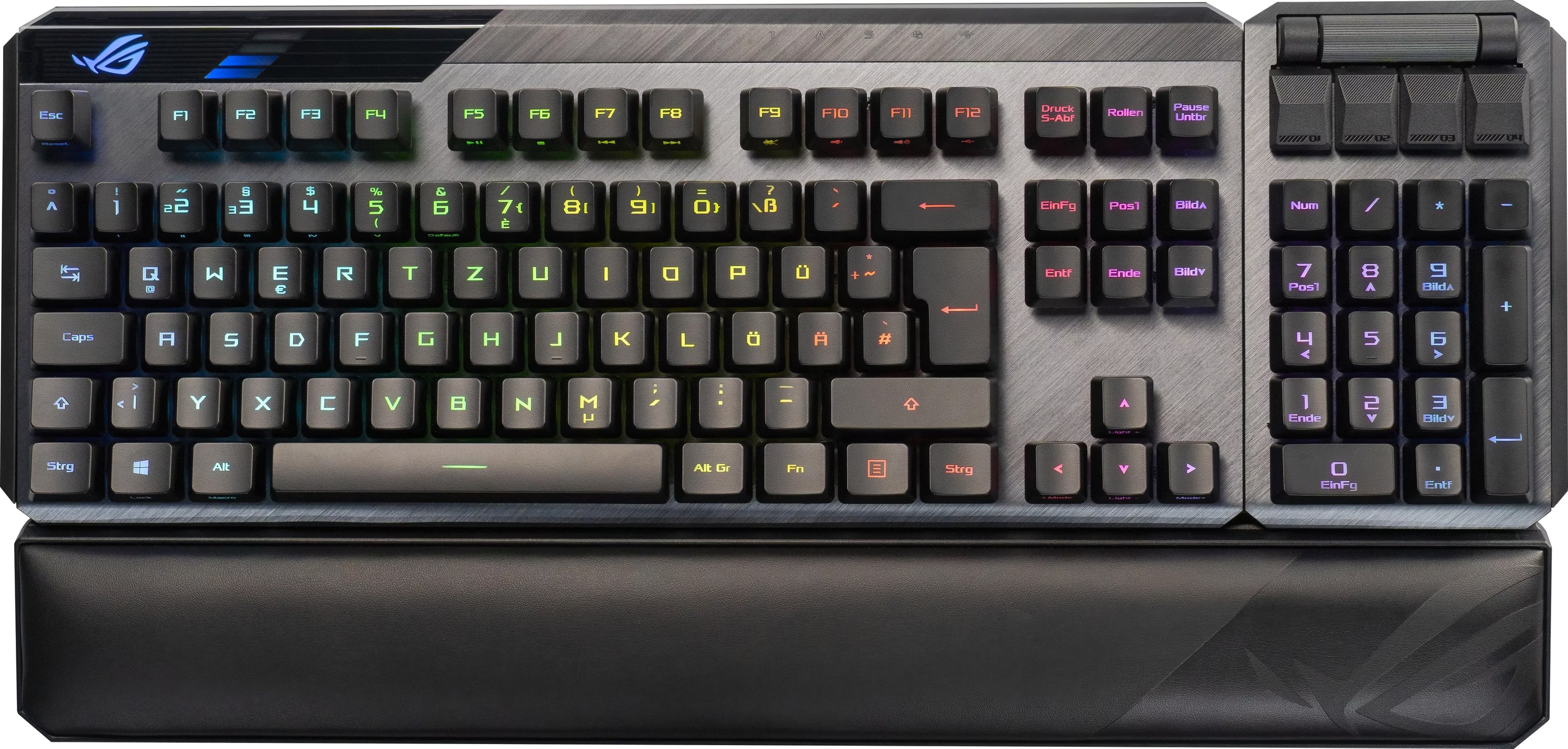 Asus ROG Claymore II: Modulare Wireless-Gaming-Tastatur im Test