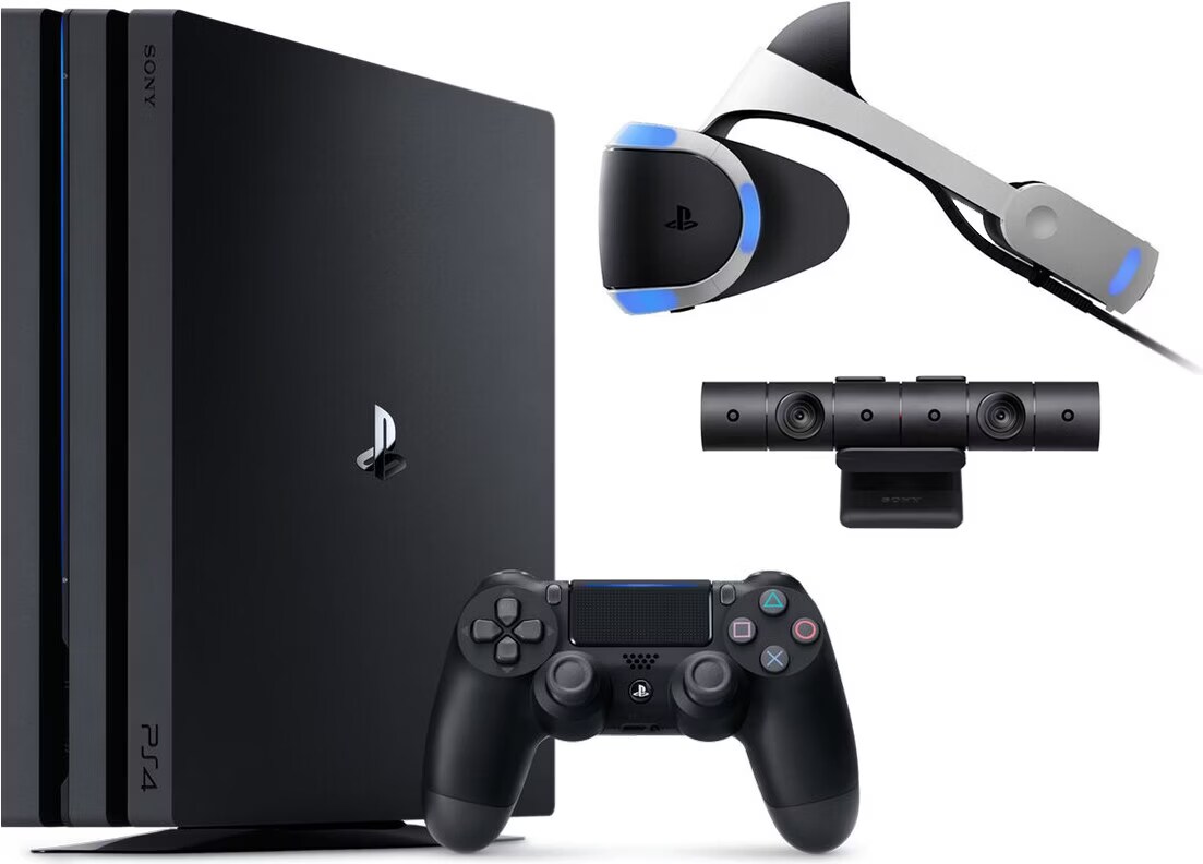 PS4 Pro １TB＋VR＋camera PlayStation 4 Pro 1TB Console - Elevate Your Gaming Experience