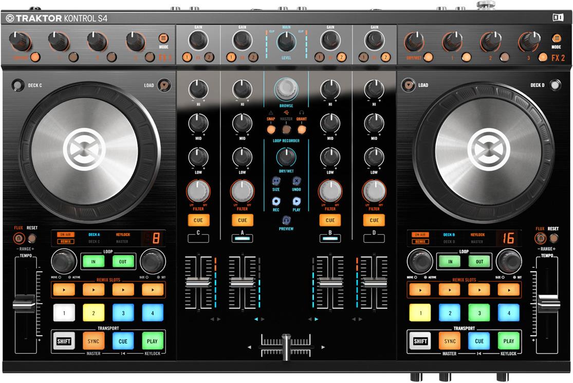 DJ機材 NATIVE INSTRUMENTS TRAKTORKONTROL S4 MK2