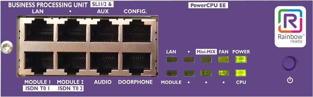 Alcatel Lucent Power CPU-4 3EH76174ACJA avec alimentation
