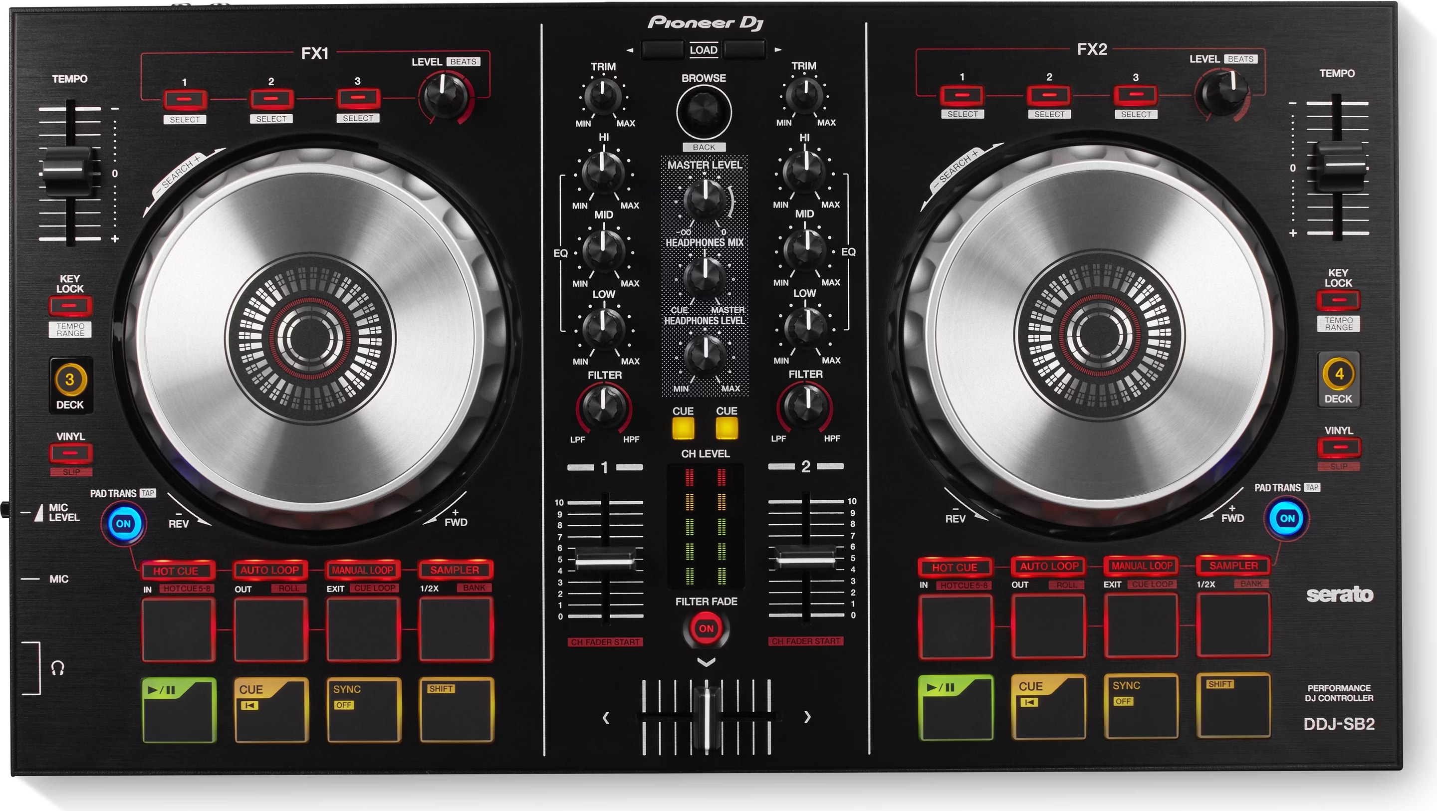 Pioneer DJ sb2 DJコントローラー Pioneer DJ Ddj-Sb2 - kaufen bei Digitec