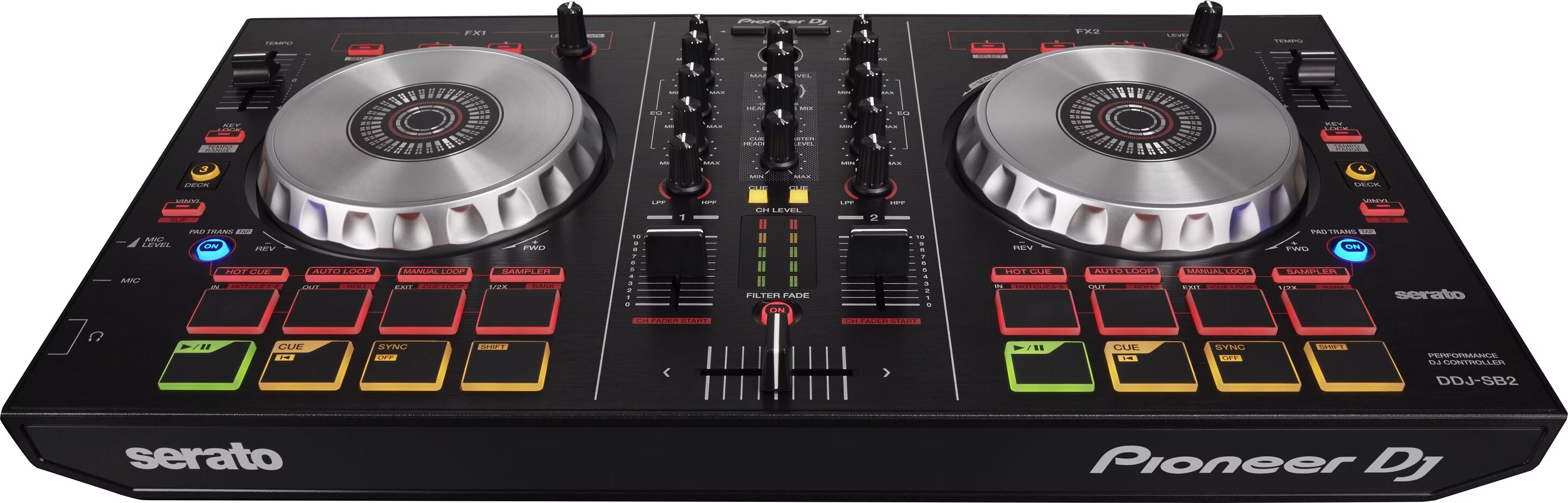 DDJ sb2 ブラック DDJ-SB2 (archived) PERFORMANCE DJ CONTROLLER (black) - Pioneer DJ