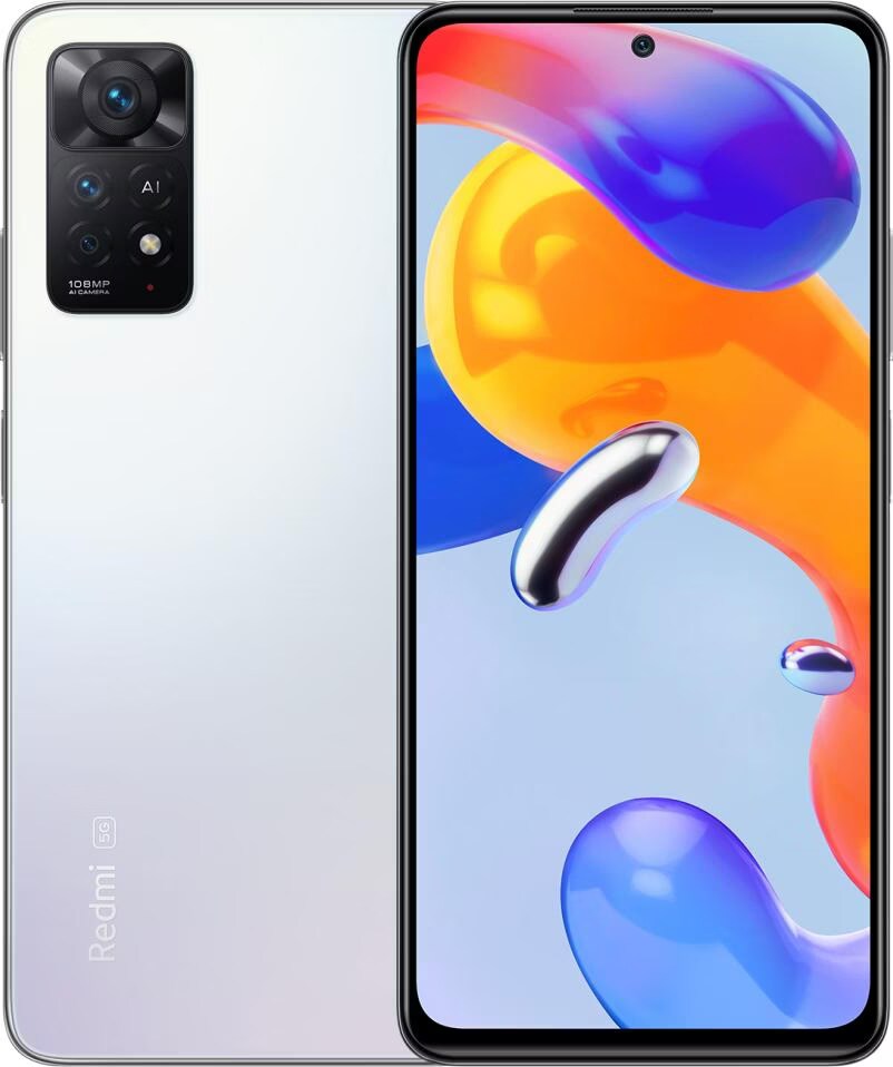 Redmi Note 11 Pro 5G ホワイト SIMフリー Xiaomi Redmi Note 11 Pro 5G (6GB) (128 GB, Polar White, 6.67