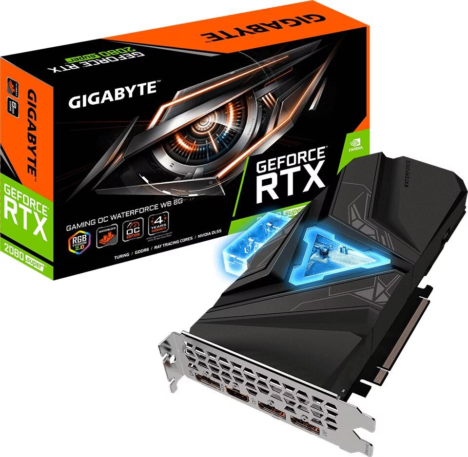 Gigabyte GeForce RTX 2080 SUPER Gaming OC Waterforce WB