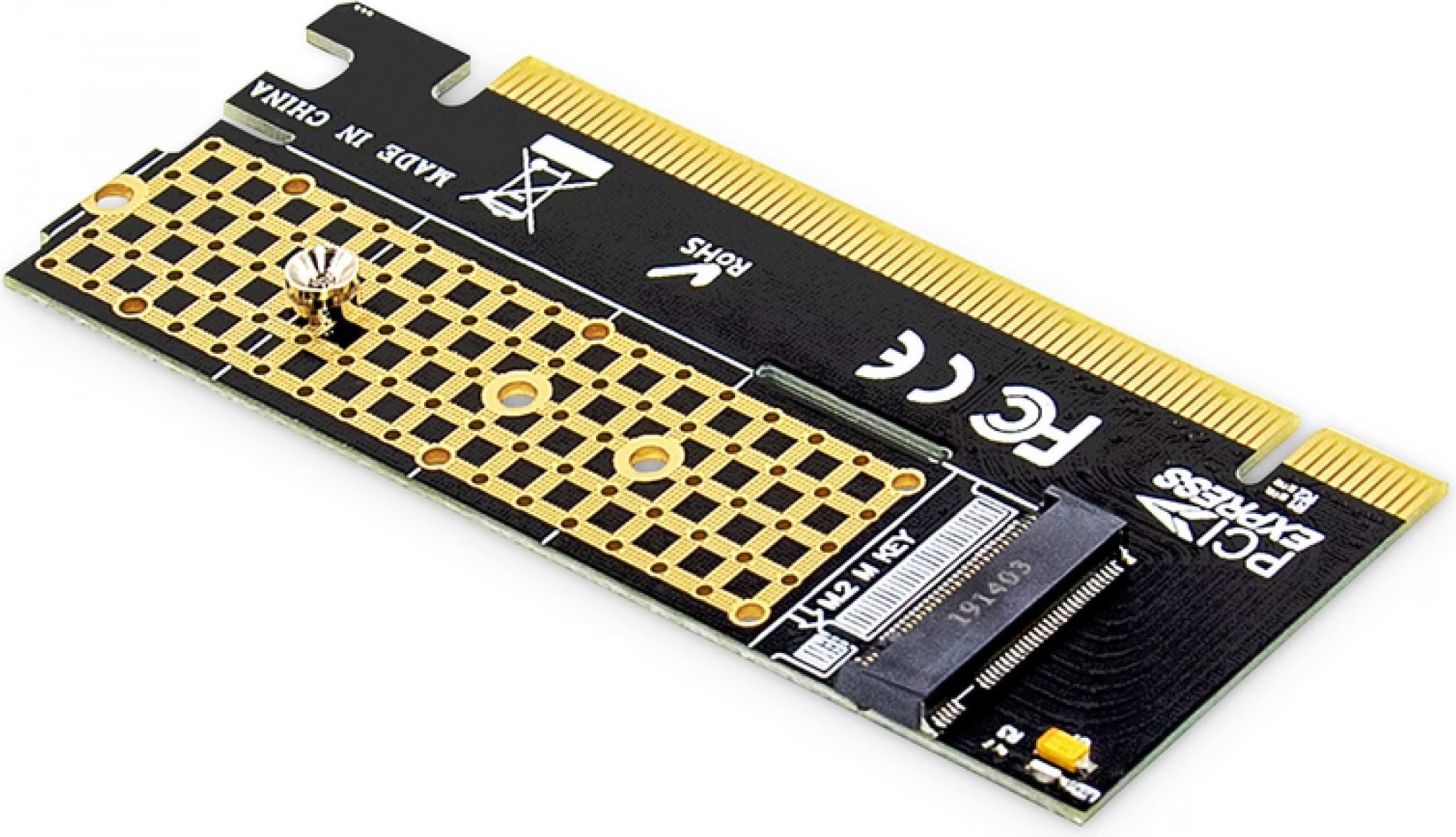 Digitus NVMe SSD PCI Express (x16) Add-On Card Digitec