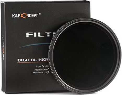 K&F Concept Variable ND filter ND2 to ND400 buy at Digitec