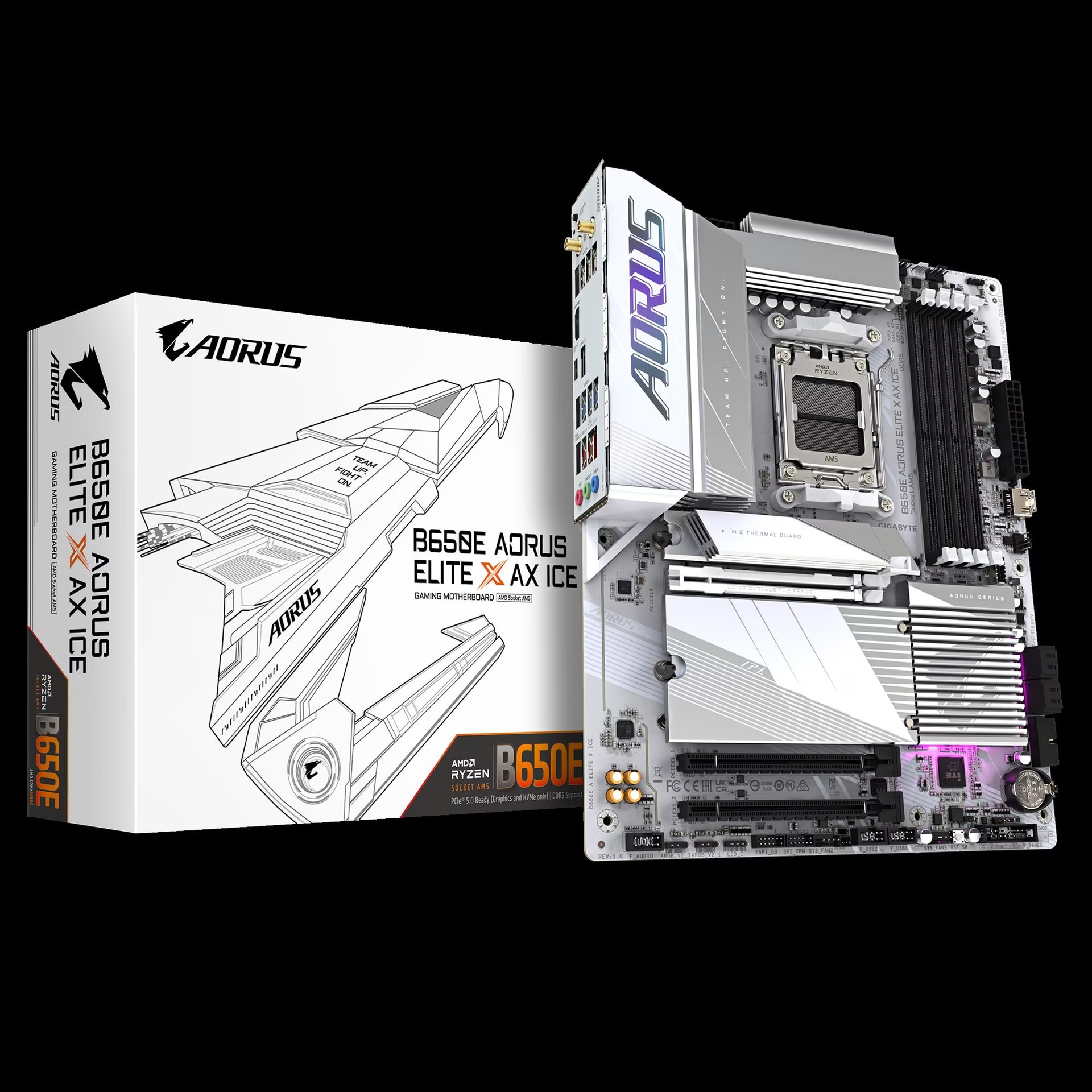 「新品未開」B650E AORUS ELITE X AX ICE GigaByte B650E Aorus Elite X AX Ice desde 194,95 € | Ofertas Black