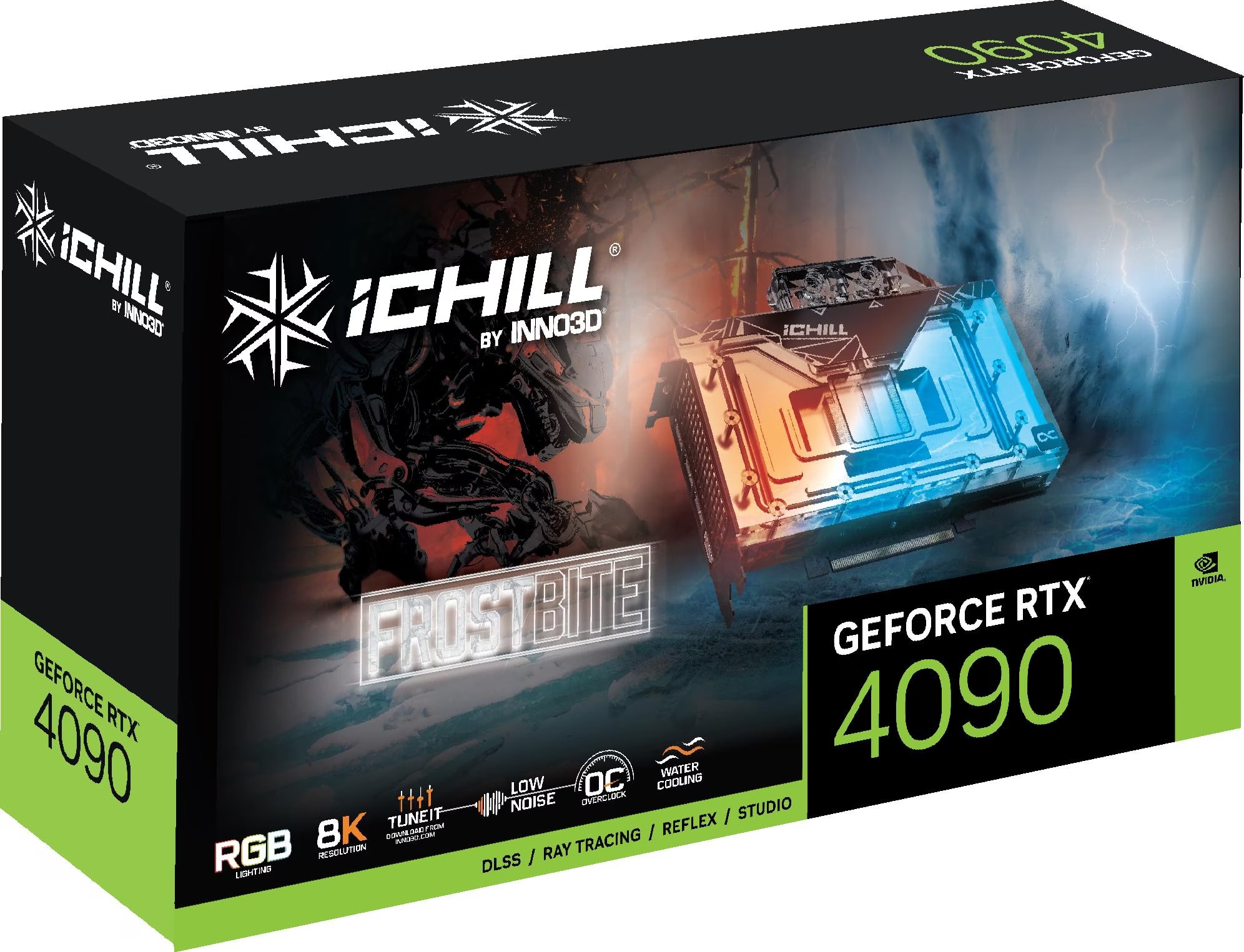 Inno3d Ichill Frostbite Rtx 3090 Ichill X3 Inno3D GeForce RTX 4090