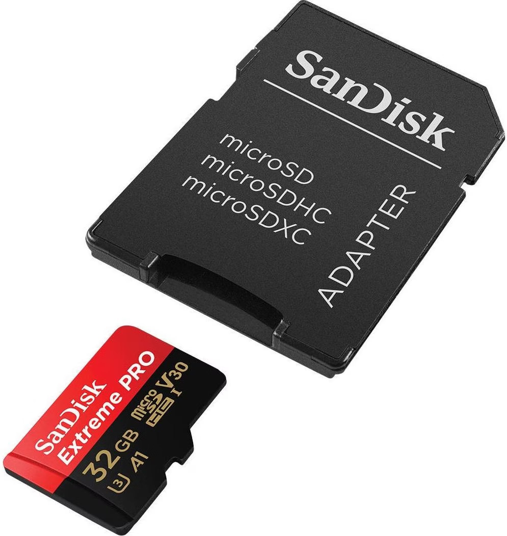 SANDISK Extreme PRO UHS-I V30 (32 GB, microSDHC, U3, UHS-I)