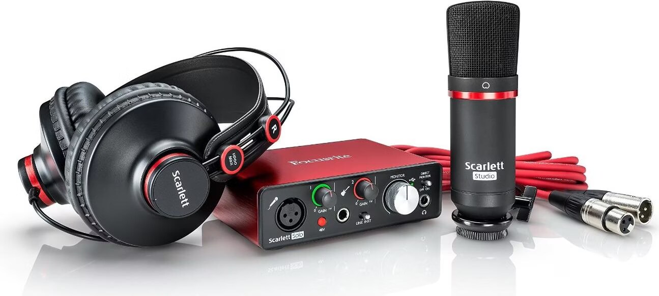 Focusrite Scarlett Solo Studio Set 2nd Gen - buy at Digitec