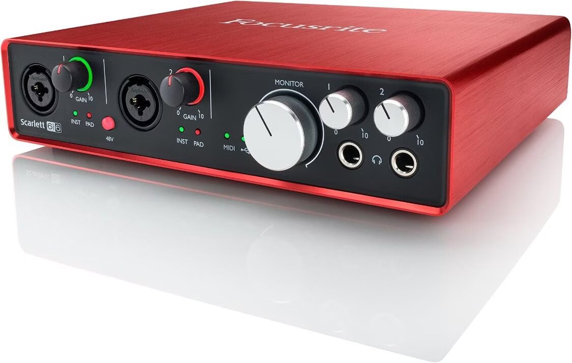 【定価29700円】Focusrite Scarlett 6i6 2nd Gen Focusrite Scarlett 6i6 2nd Gen - kaufen bei Digitec