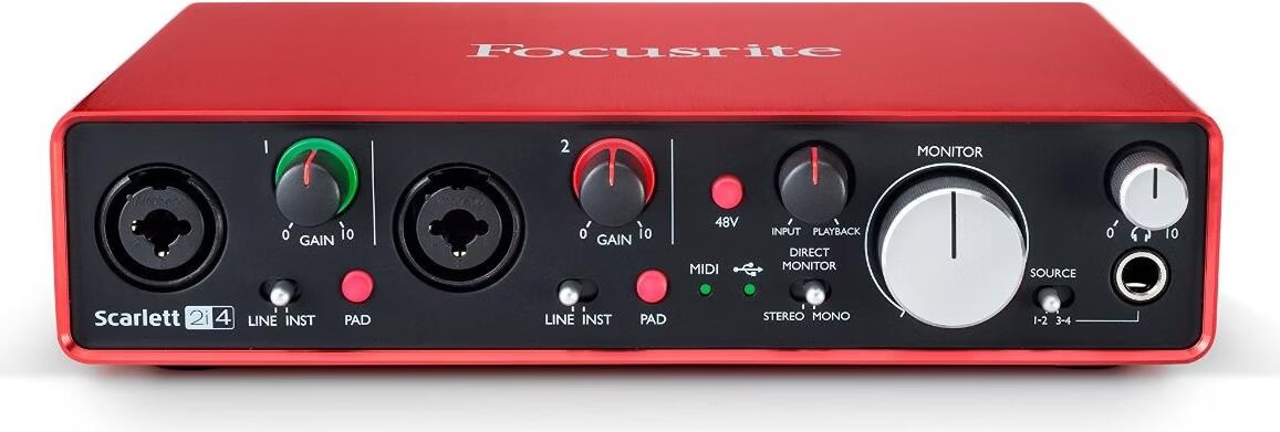 Focusrite Scarlett 2i4 2nd Gen - buy at Digitec