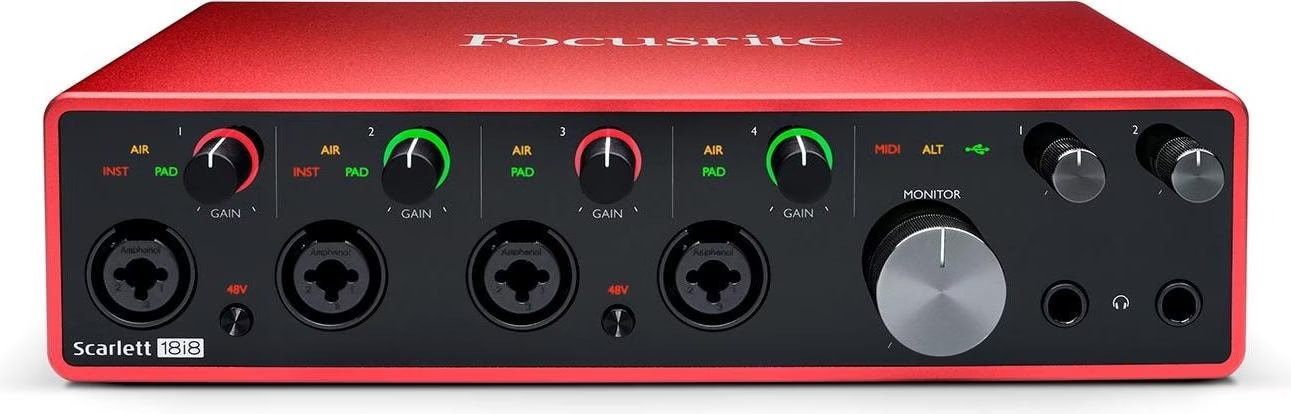 Focusrite Scarlett 18i8 3rd Gen - kaufen bei Digitec