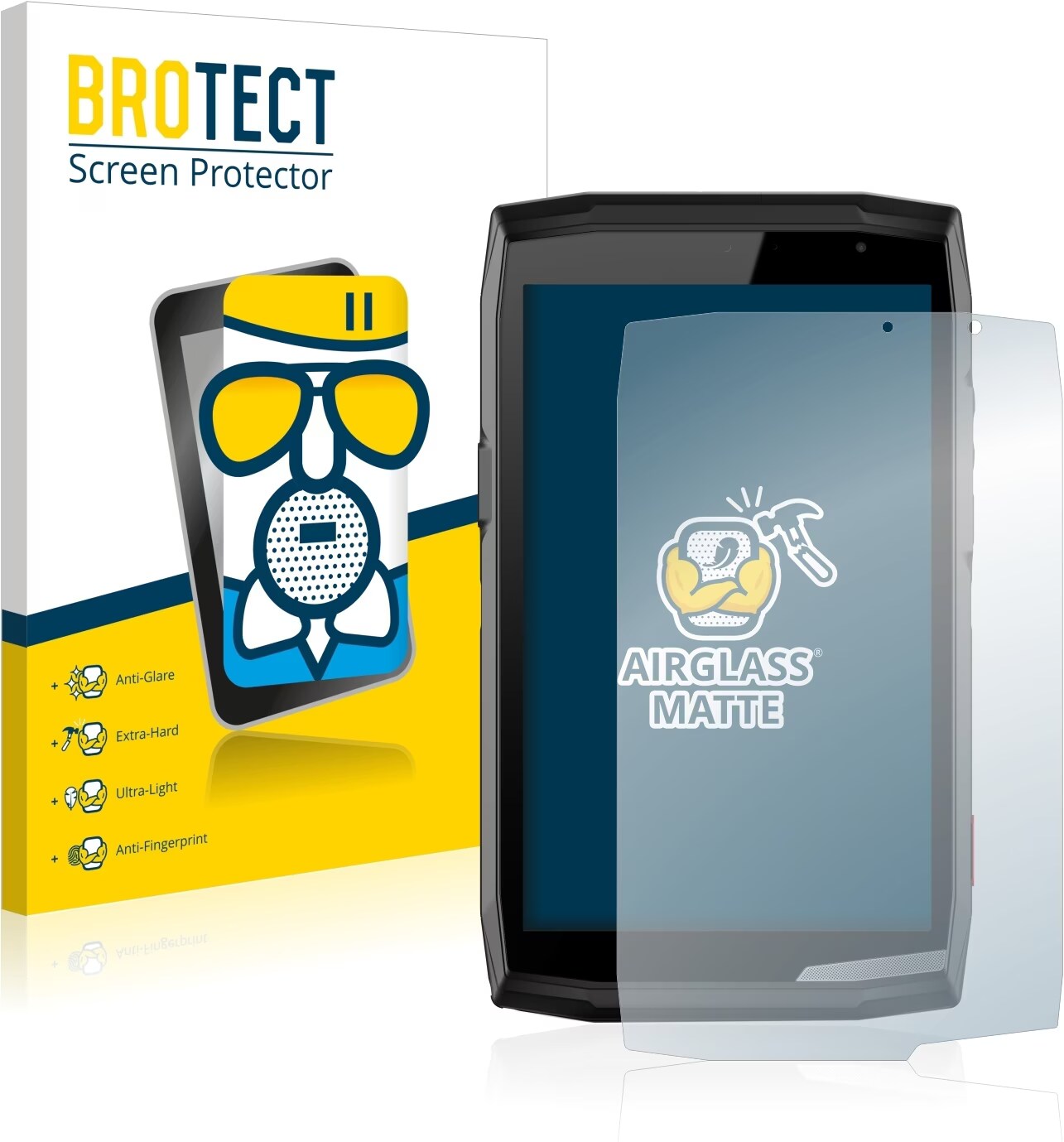 BROTECT AirGlass Matte Pellicola In Vetro Opaca Per Xiaomi Redmi 10 2022