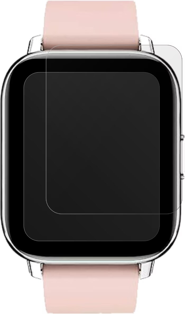Dipos 6x Pellicola Protettiva Antiriflesso Per Popglory Smartwatch - Made In Germany, Taglio Laser, Opaca, Anti-impronta, Antigraffio, Applicazione Senza Bolle - 5