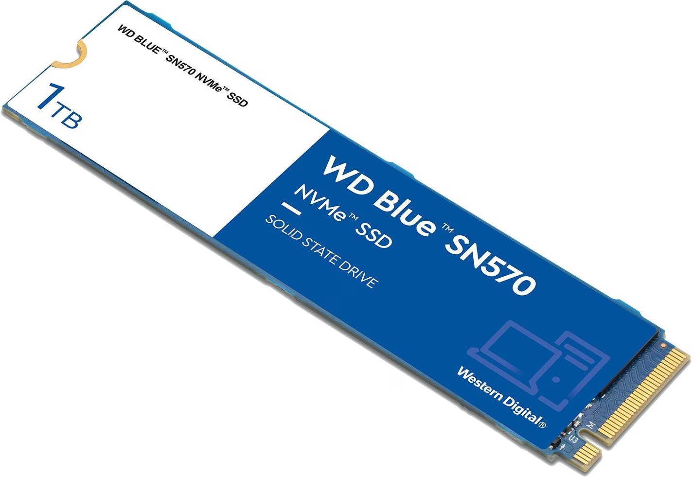 内蔵型SSD WD Blue SN570 1TB NVMe SSD M.2 2280 WD Blue SN570 - kaufen bei Digitec