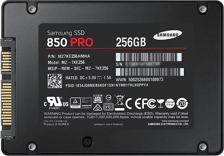 o*u様 Samsung SSD 850 PRO 2TB 状態:62% Samsung 850 Pro - kaufen bei Digitec