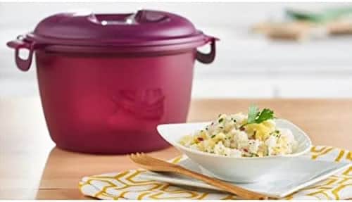 Tupperware Micro-Cooker - Petit Cuiseur à Riz Et Légumes Pour Micro-ondes