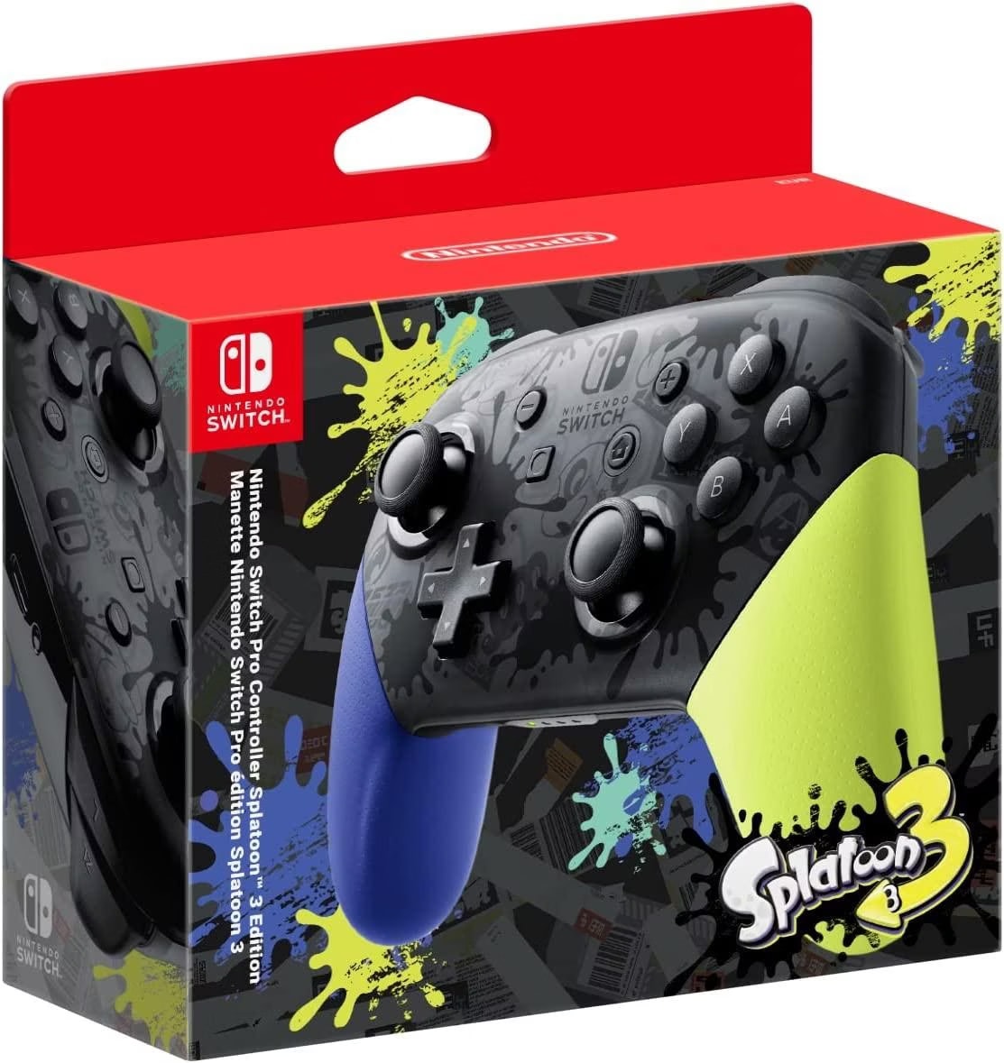 Nintendo Switch Pro Controller - Splatoon 3 Edition - buy at
