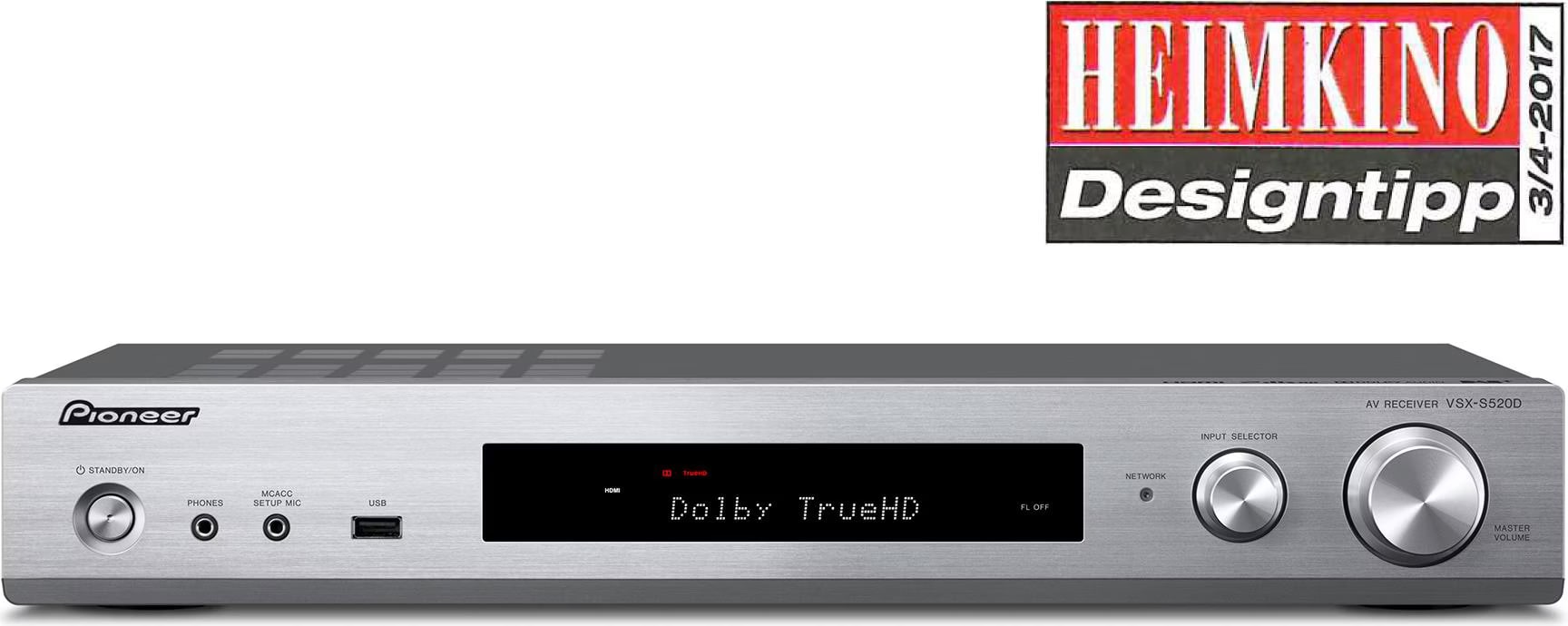 【ジャンク】Pioneer AVレシーバー vsx-s520 Pioneer VSX-S520 AV Receiver: Compact Design with Wireless