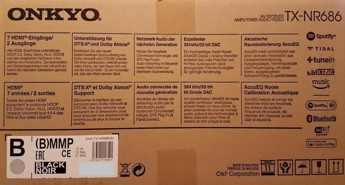 Onkyo Tx-Nr686 - kaufen bei Digitec