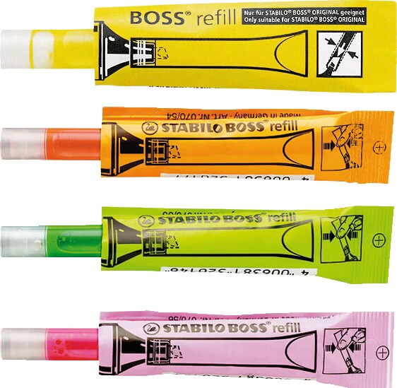 Stabilo Boss Refill Stabilo Boss Highlighter Refill Reviews For