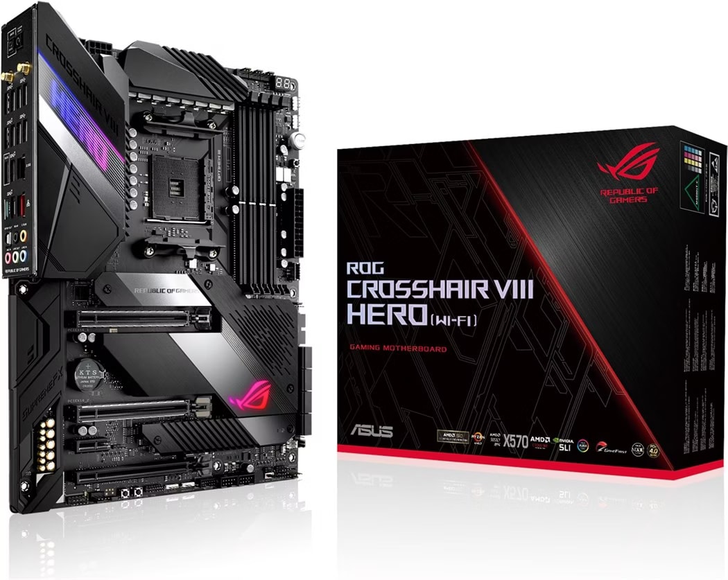 【超美品】ROG CROSSHAIR VIII FORMULA X570 ASUS AMD Ryzen X570 ROG Crosshair VIII Formula AM4 PCIe 4.0 ATX