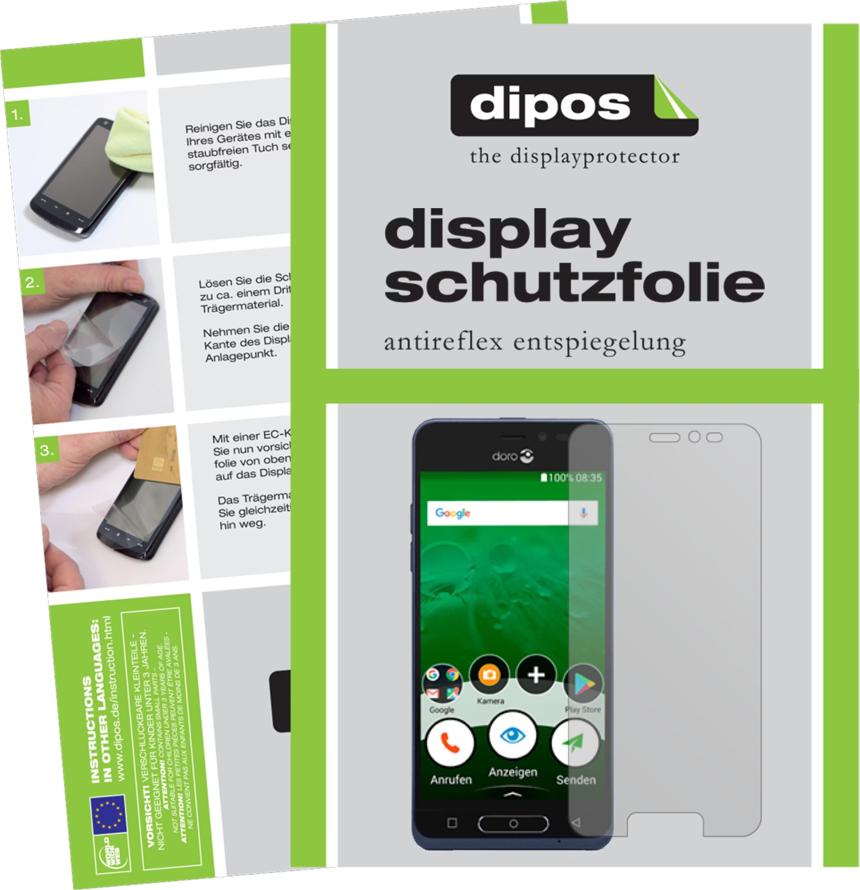 Dipos Pellicola Protettiva (1 pz., Doro 8035) - acquista su