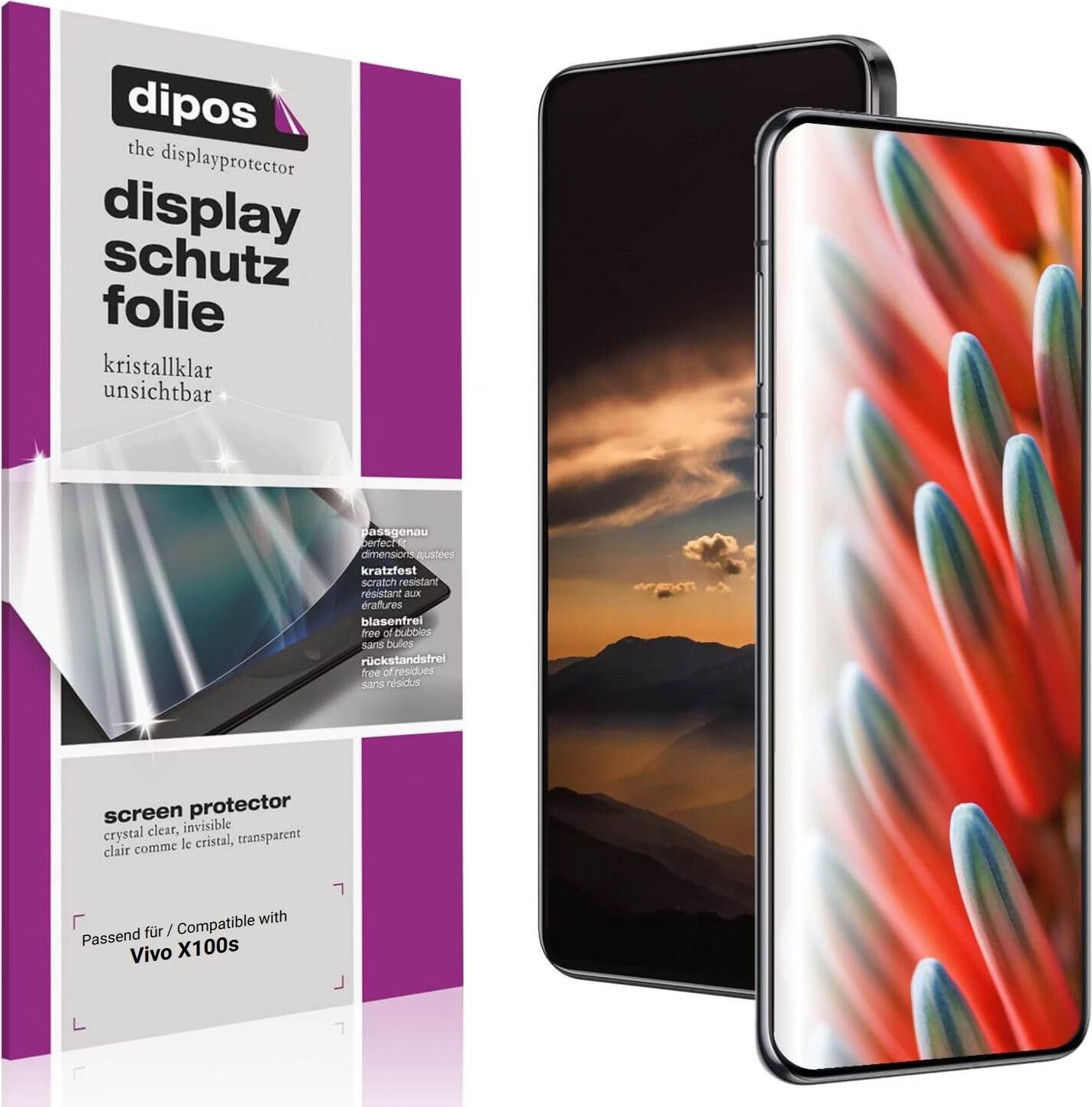 4x Films Protection écran Pour Blackview N1000 – Dipos – Anti-rayures, Mat
