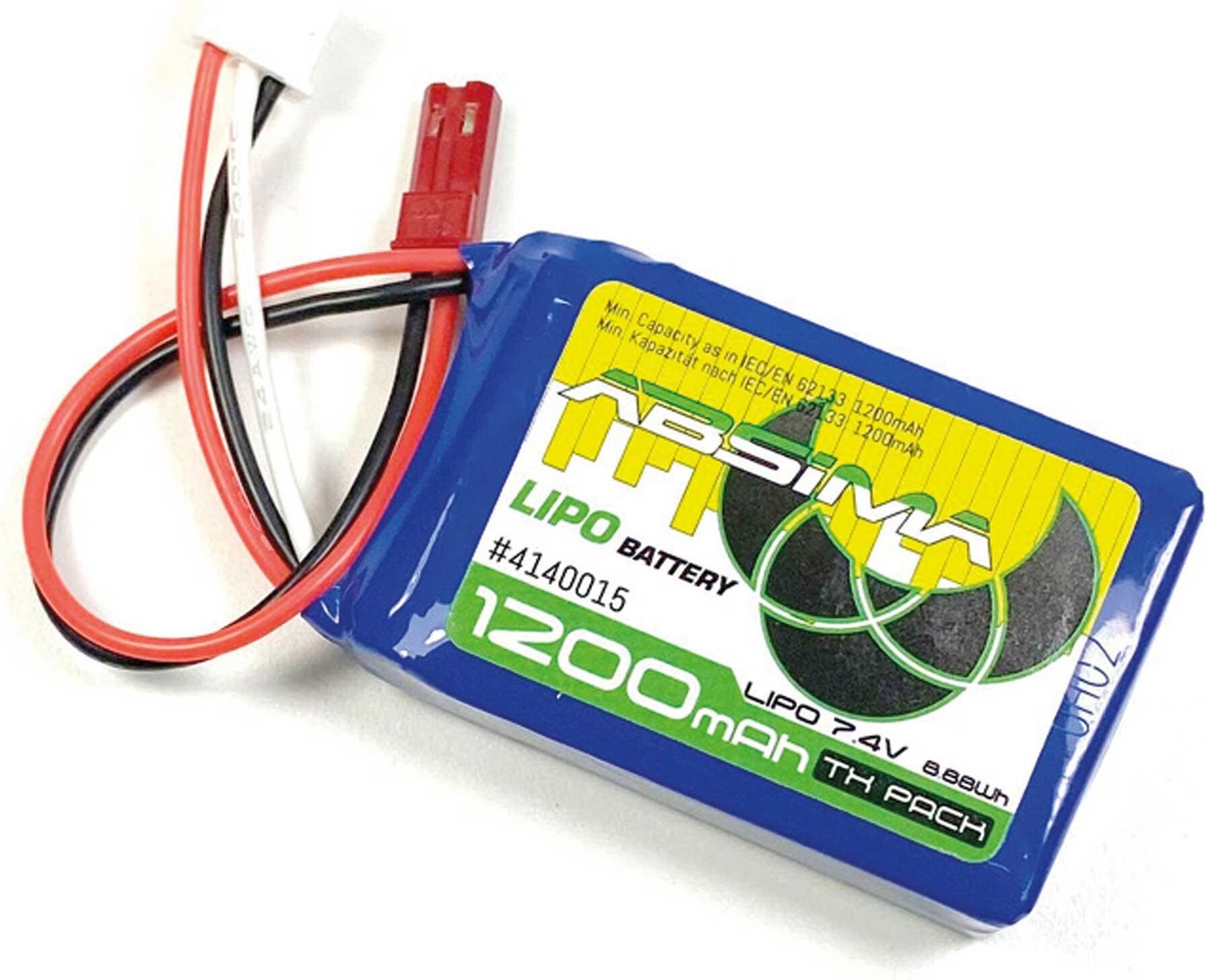 Batterie Lipo Absima 5000mAh 2S 50C Hardcase T-Plug - 4140009