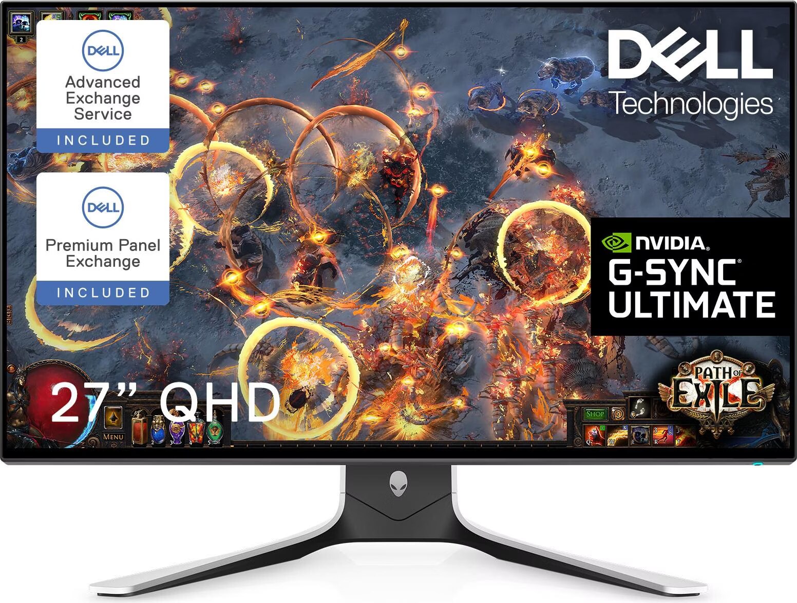 Dell ALIENWARE AW2721D 27インチ ゲーミングモニター DELL Dell AW2721D ALIENWARE 27インチ ゲーミングモニター QHD