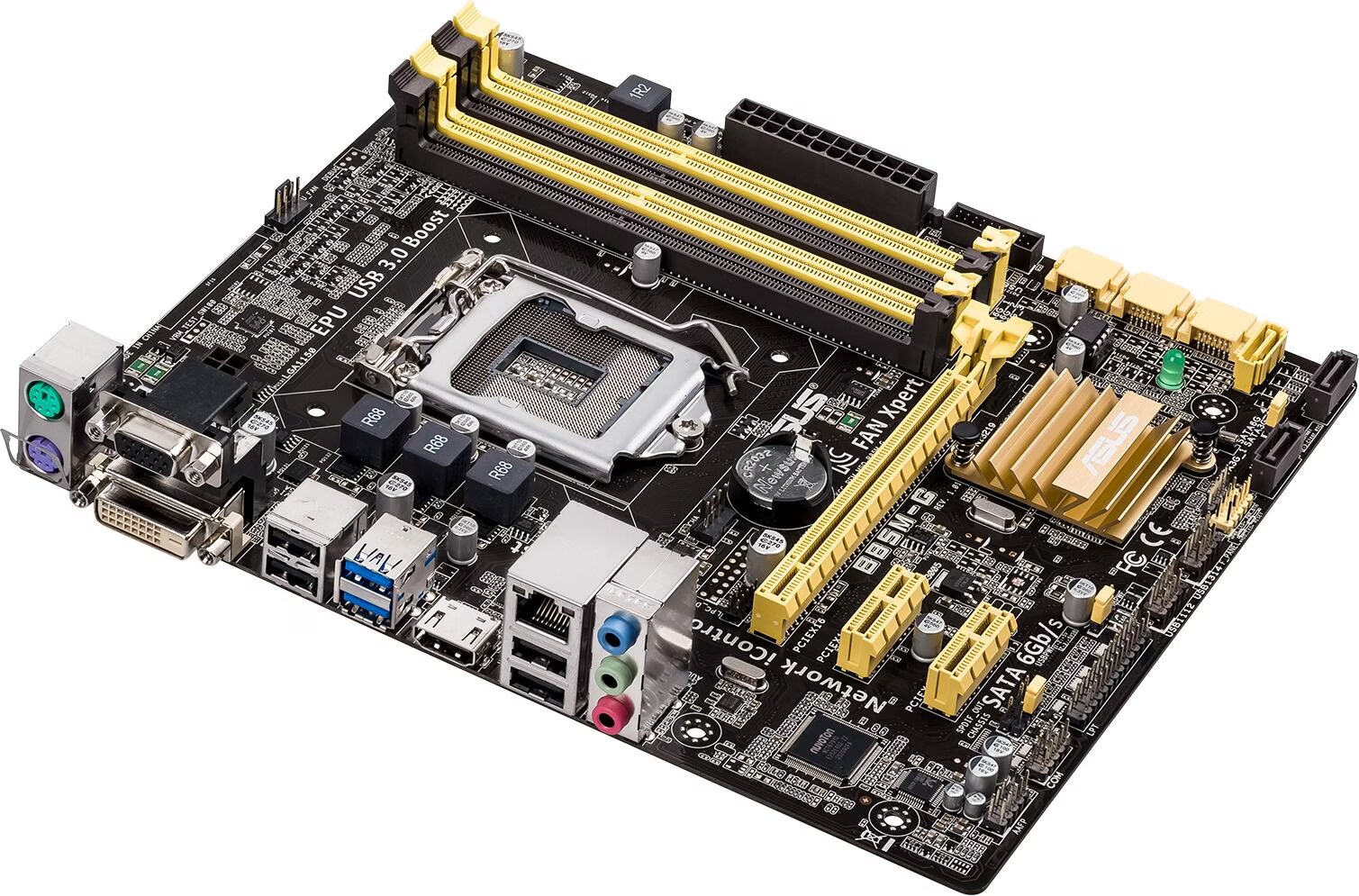 Kit Combo Asus P8B75-M LX Plus + Intel I5-2500K + 8 Go RAM G.Skill - Occasion
