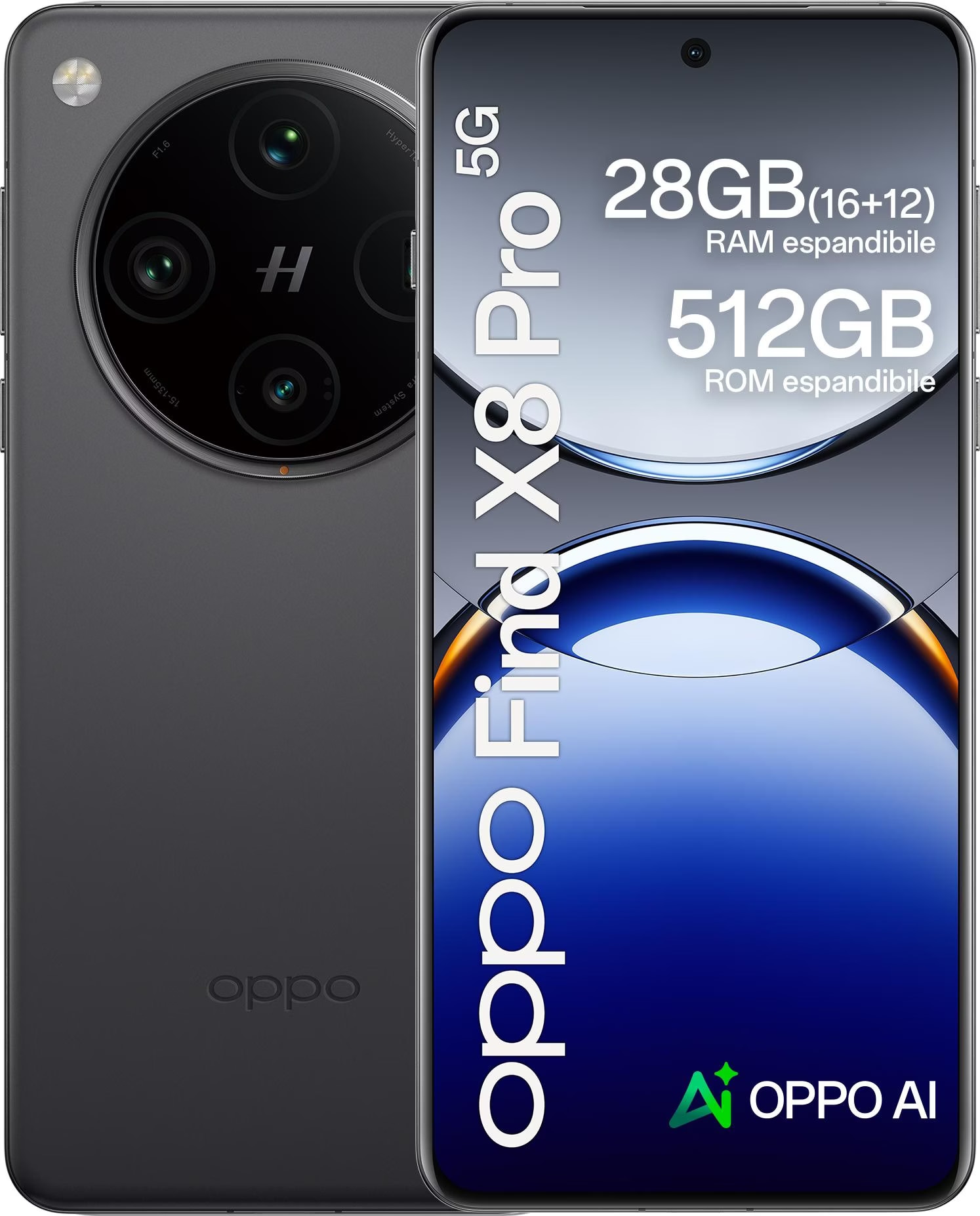 OPPO Find X8 Pro (512 GB, Space Black, 6.77