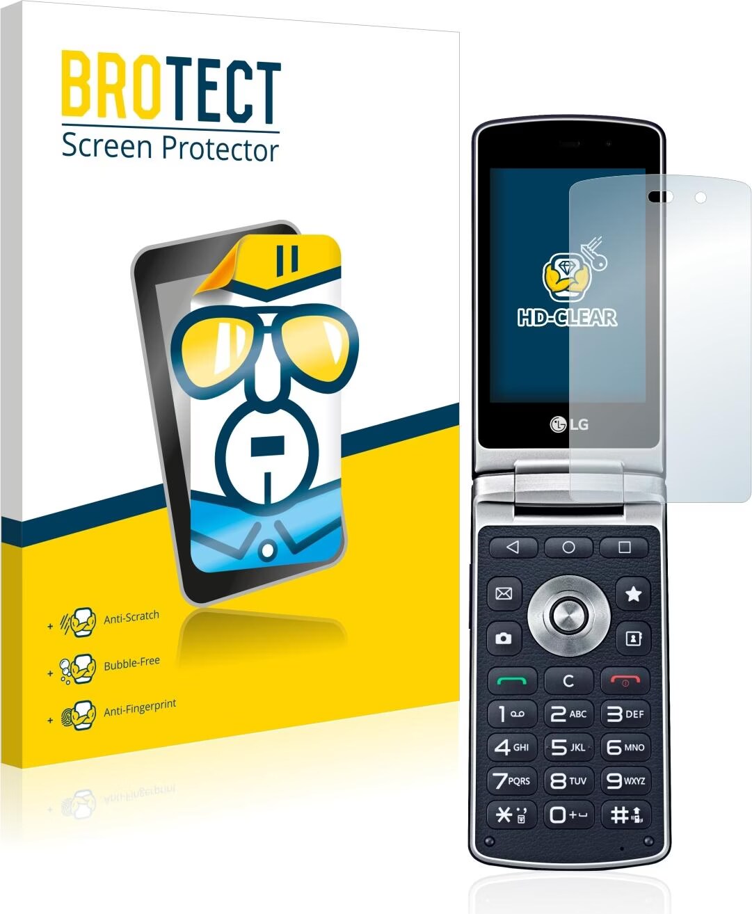 2 Pezzi BROTECT Matte Pellicola protettiva opaca per Xiaomi Redmi 9T