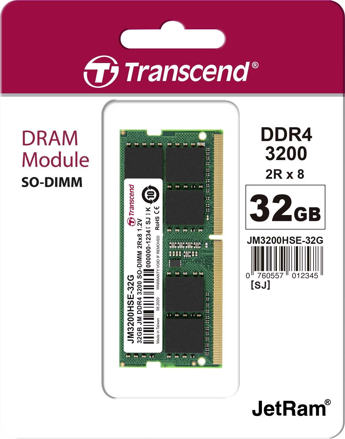 Transcend 3200 Ddr4 32gb Transcend DDR4 3200 32GB メモリー
