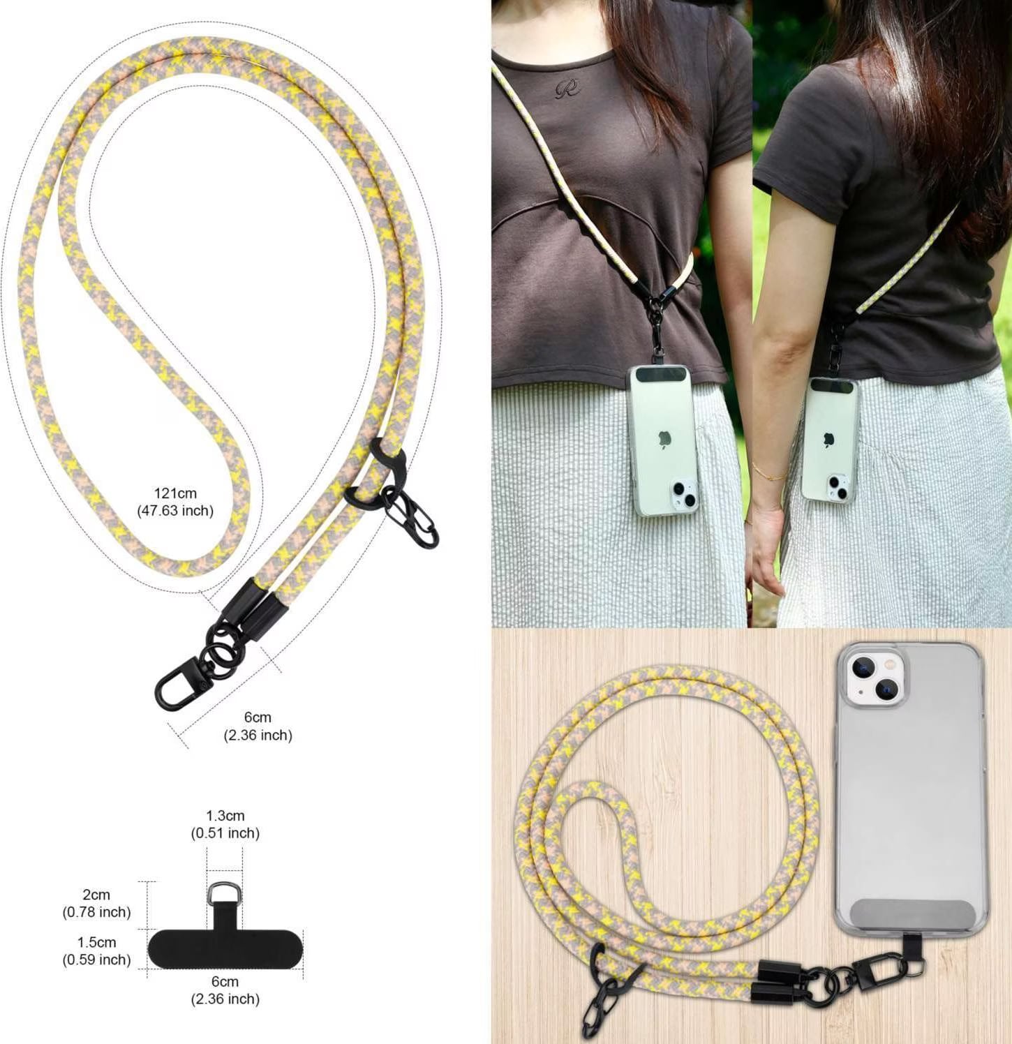 Cadorabo Chain case for Lenovo Tab P11 PRO (11.5 Zoll) necklace