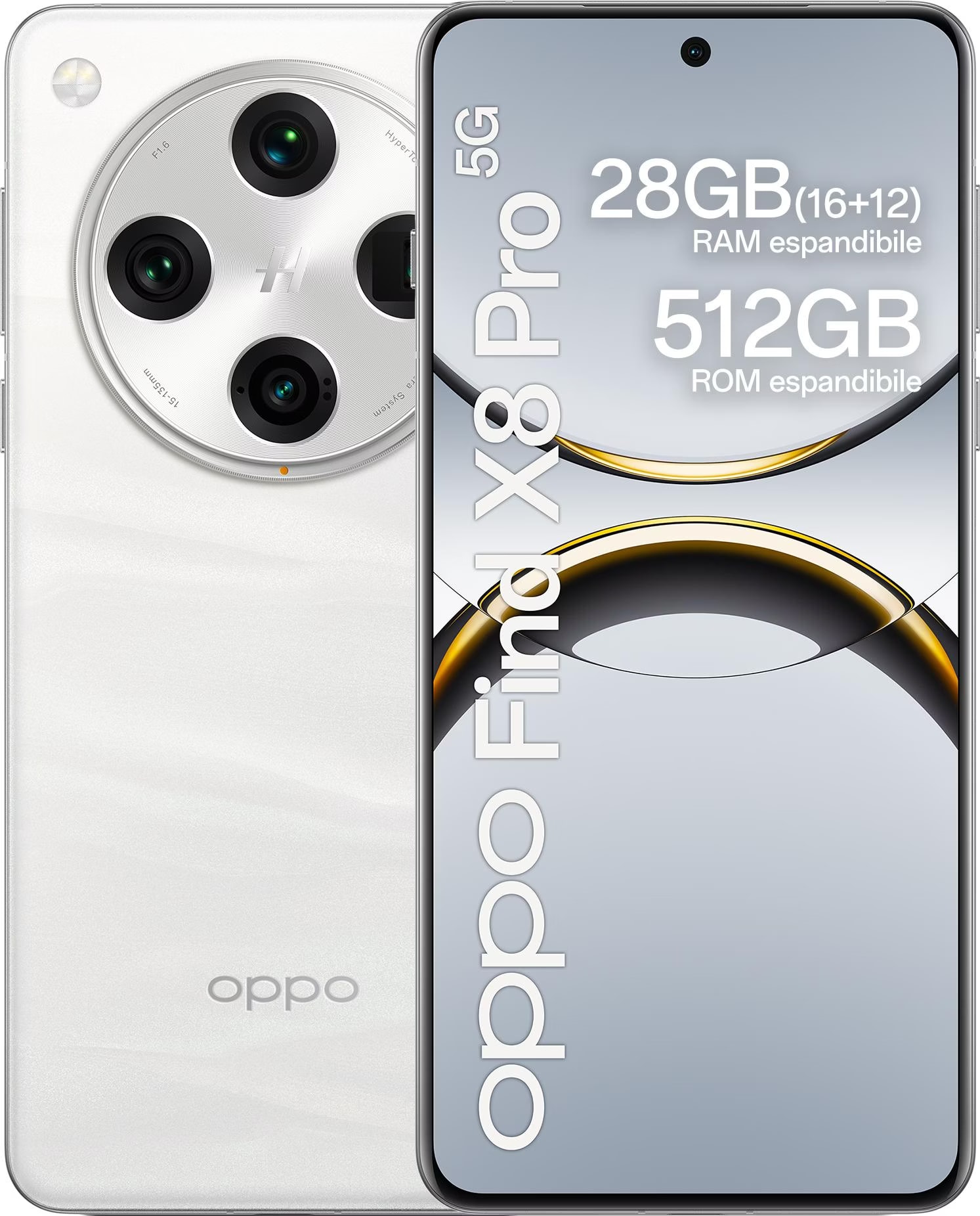 OPPO Find X8 Pro (512 GB, White, 6.78